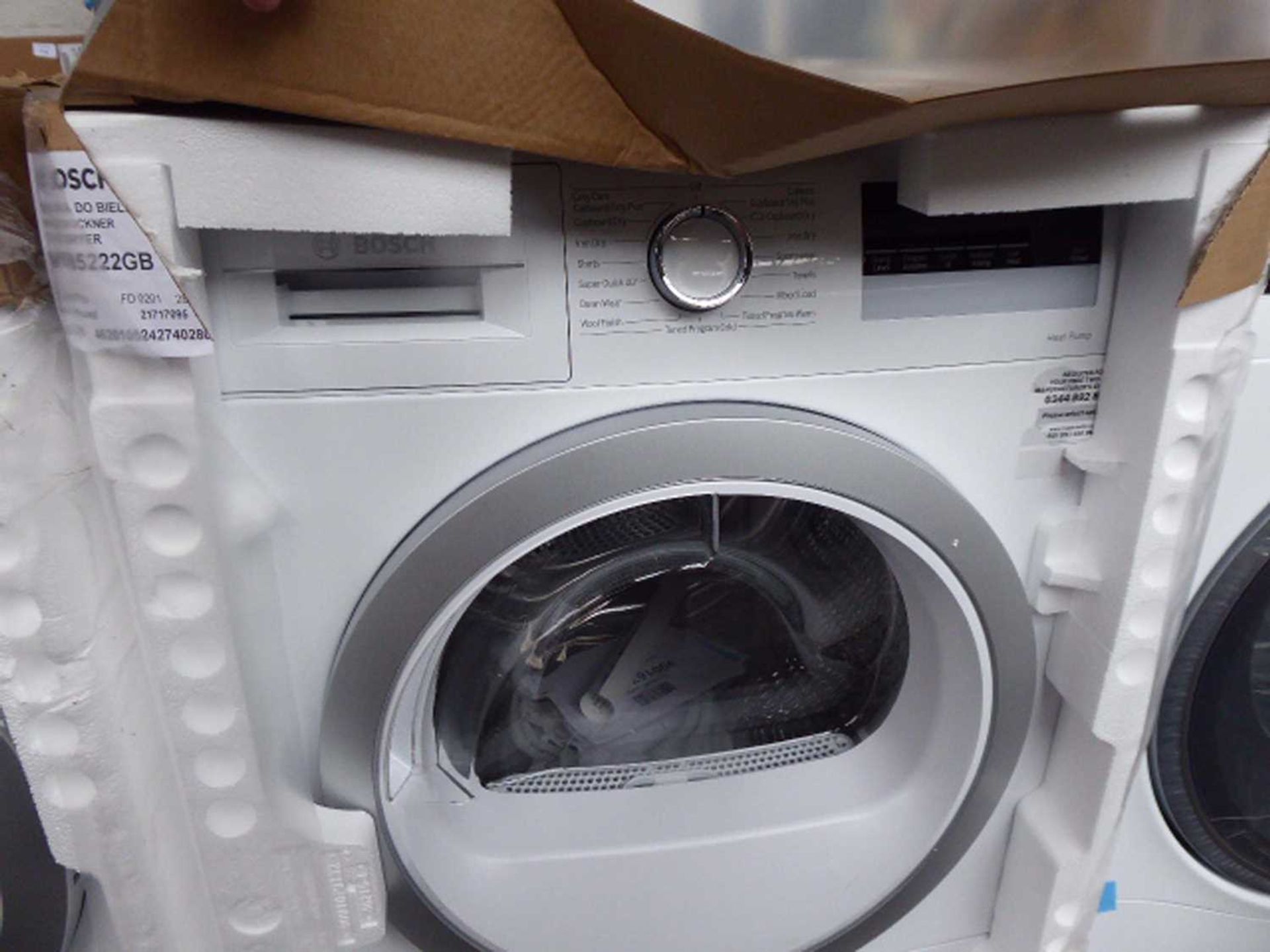 +VAT WTH85222GBB - Bosch - Tumble dryer - Image 2 of 2