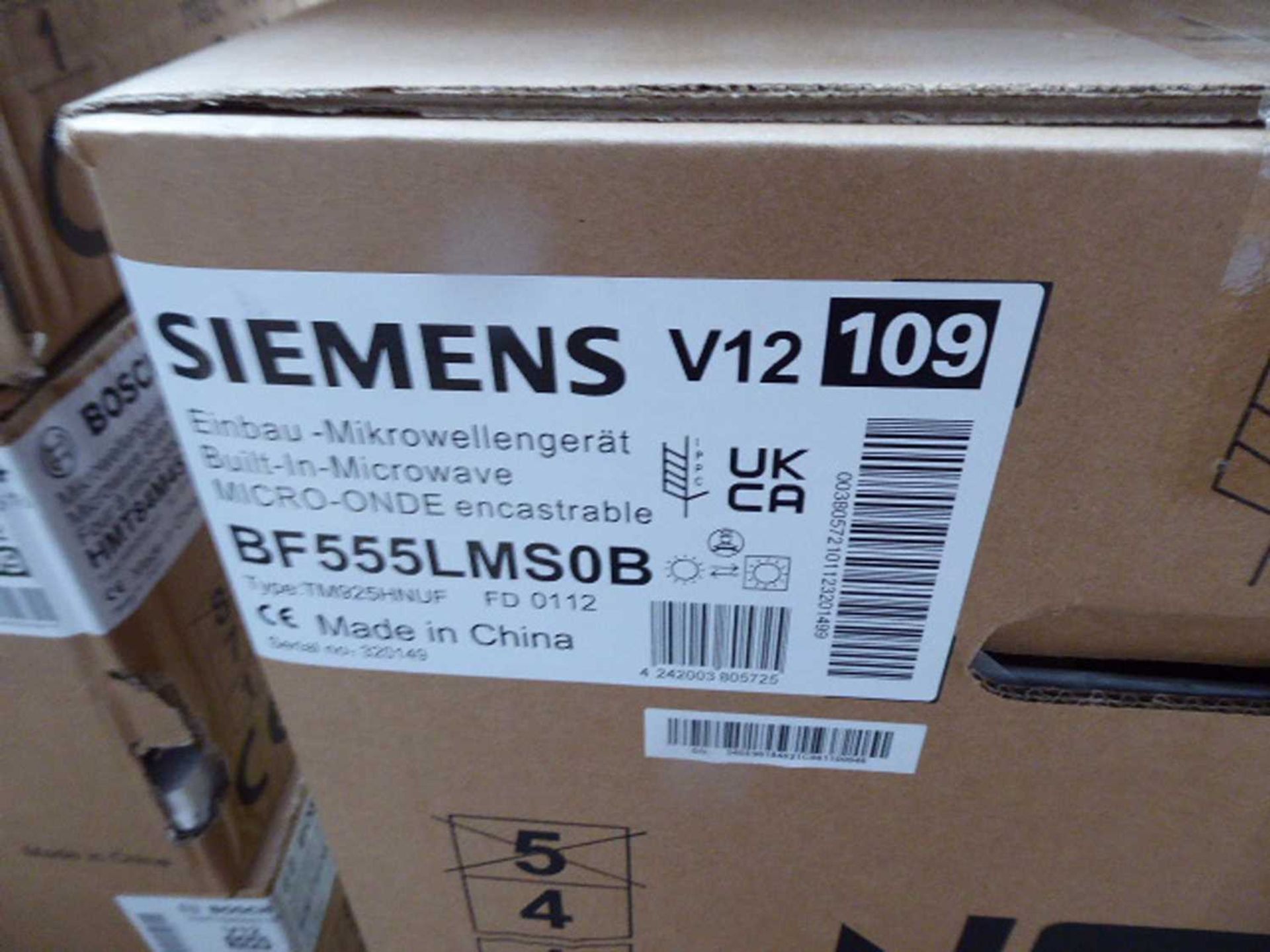 +VAT BF555LMS0BB - Siemens - Built-in microwave oven - Image 2 of 2