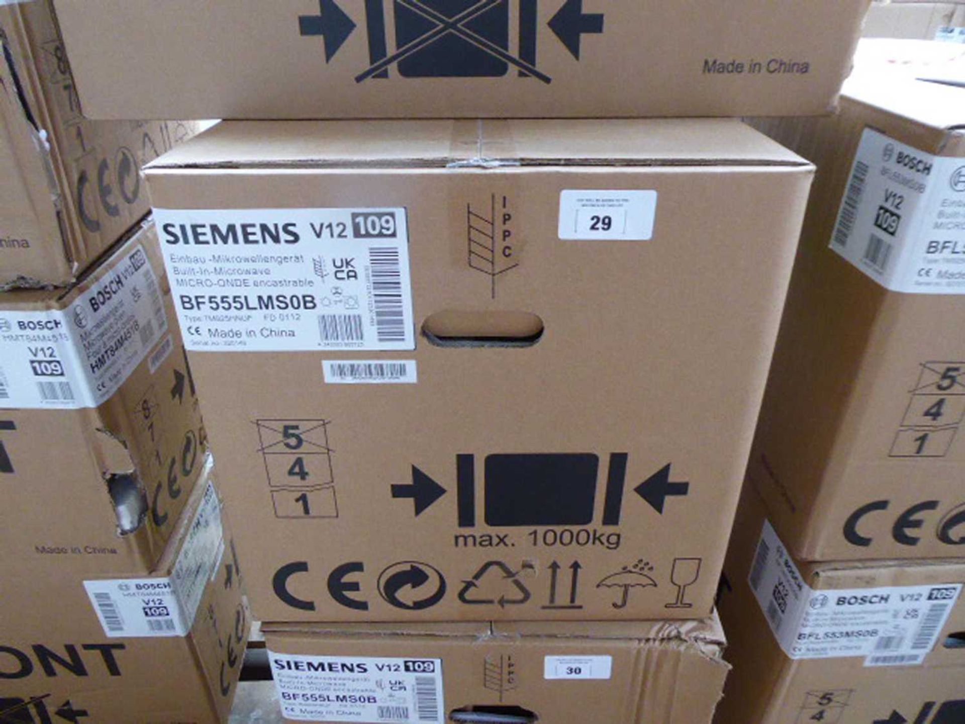 +VAT BF555LMS0BB - Siemens - Built-in microwave oven