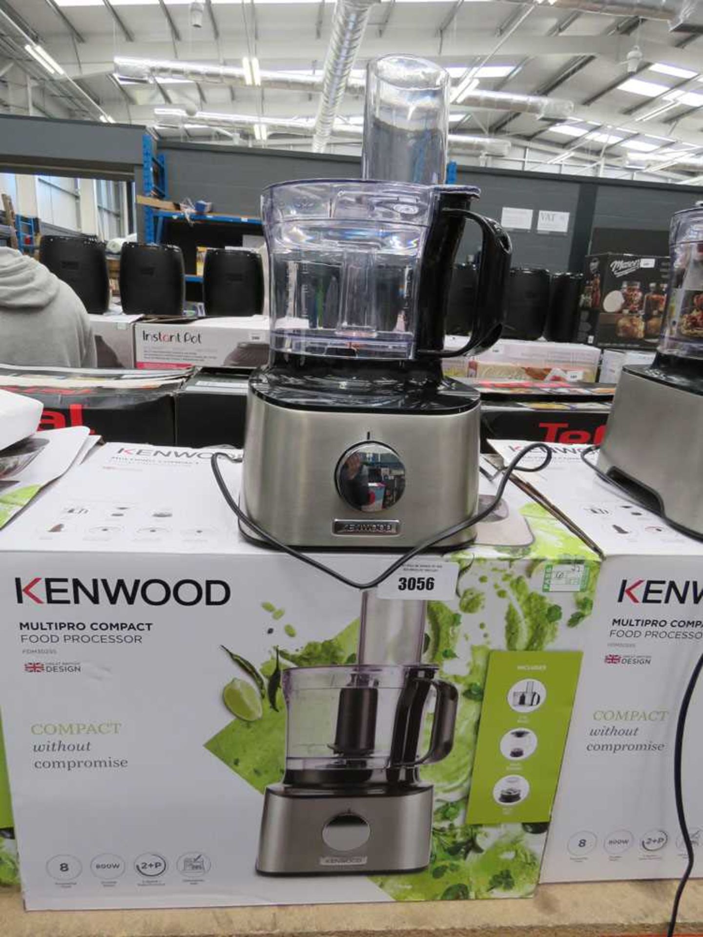 +VAT Kenwood Multi Pro compact food processor with box