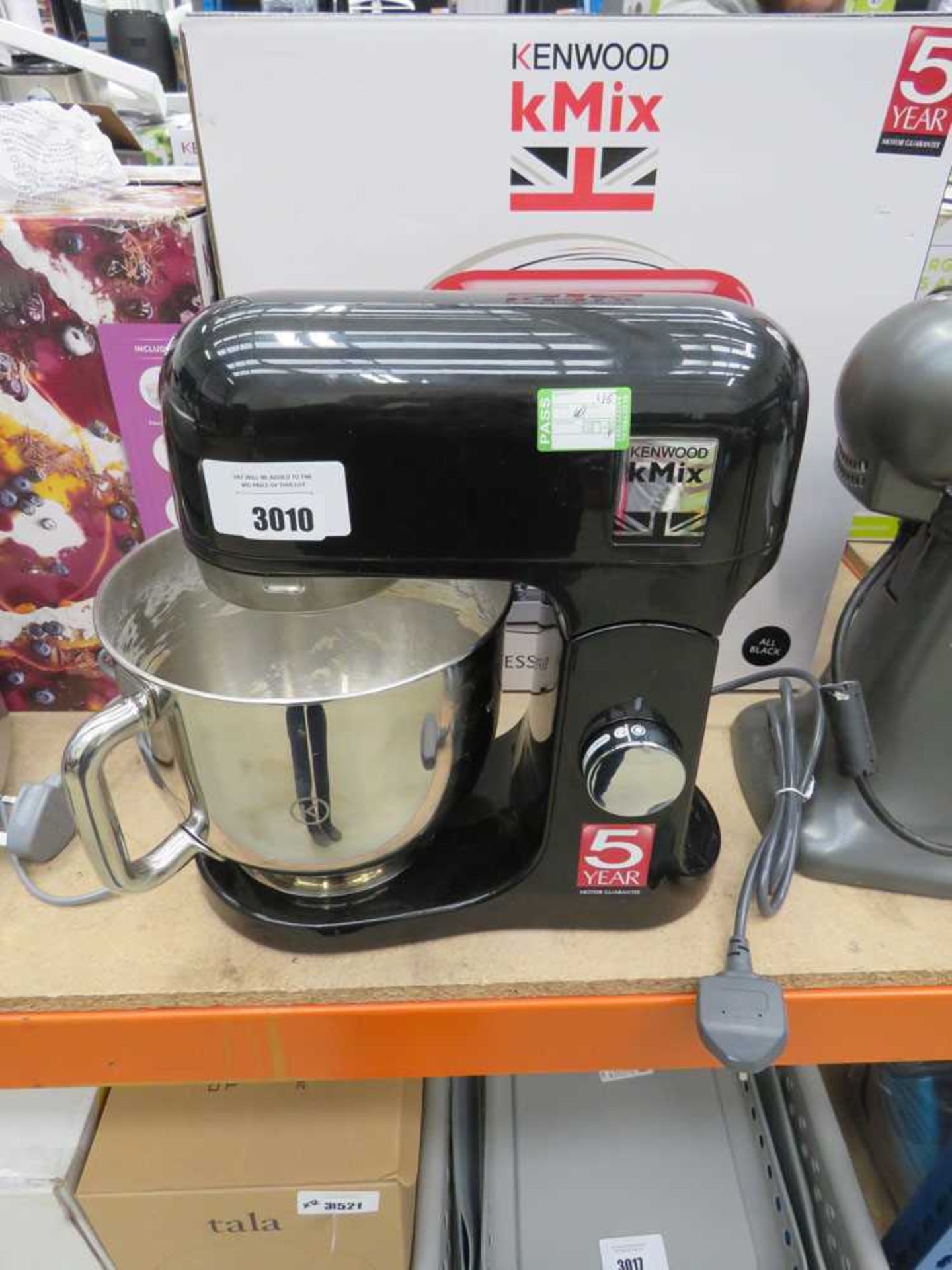 +VAT Kenwood KMix standing mixer with box