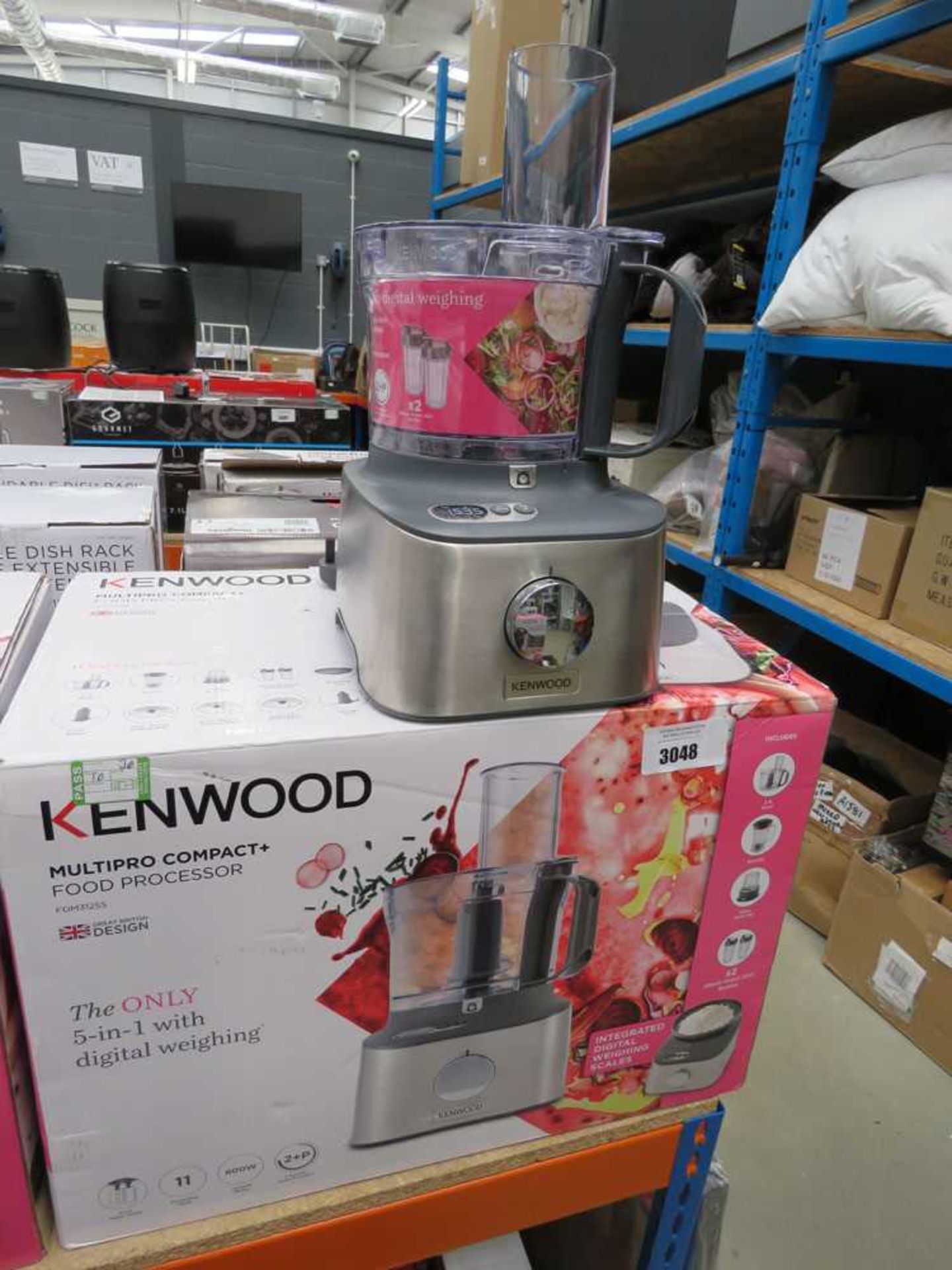 +VAT Kenwood Multi Pro Compact food processor with box