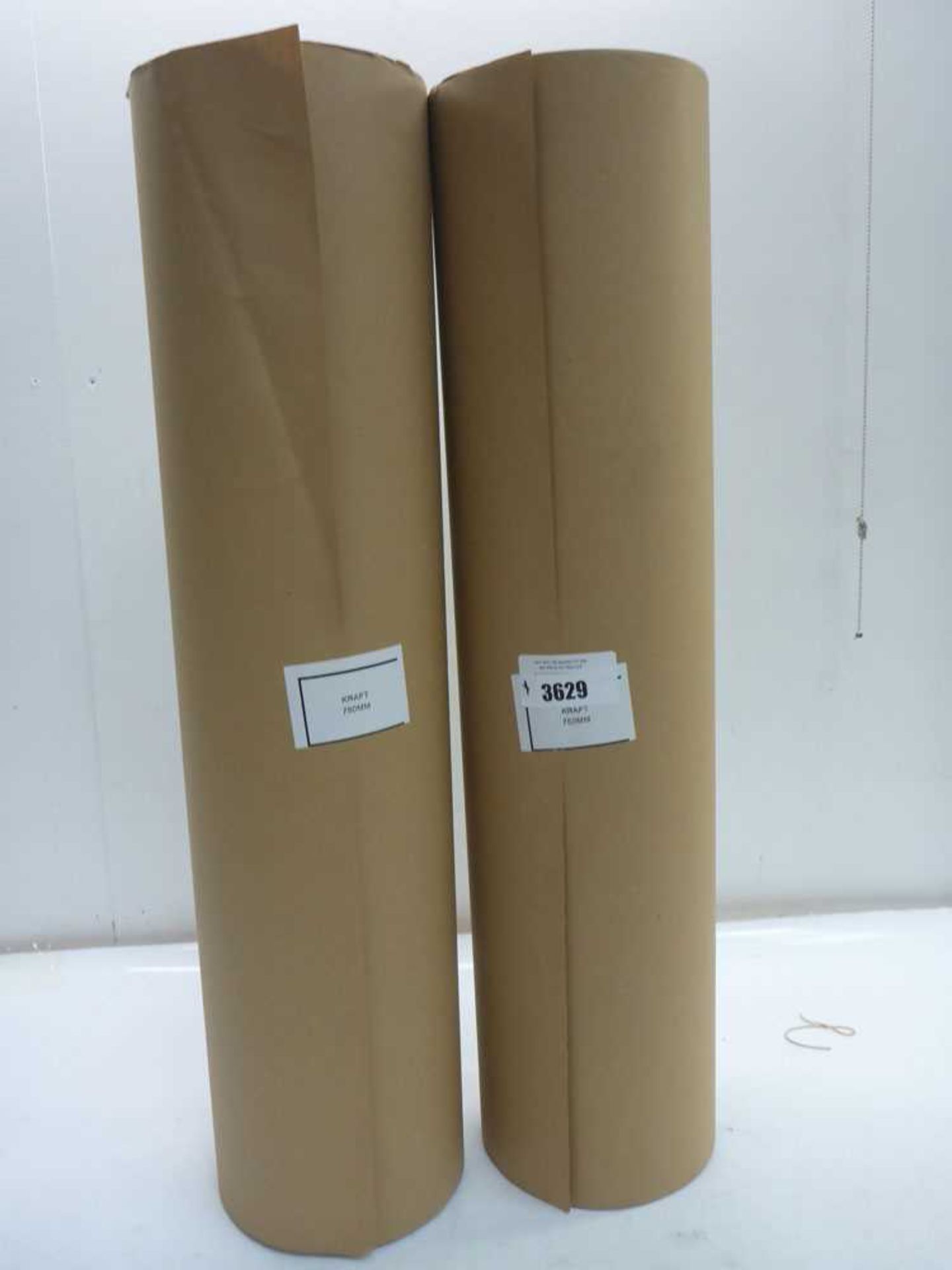 +VAT 2 rolls of 750mm Kraft brown wrapping paper