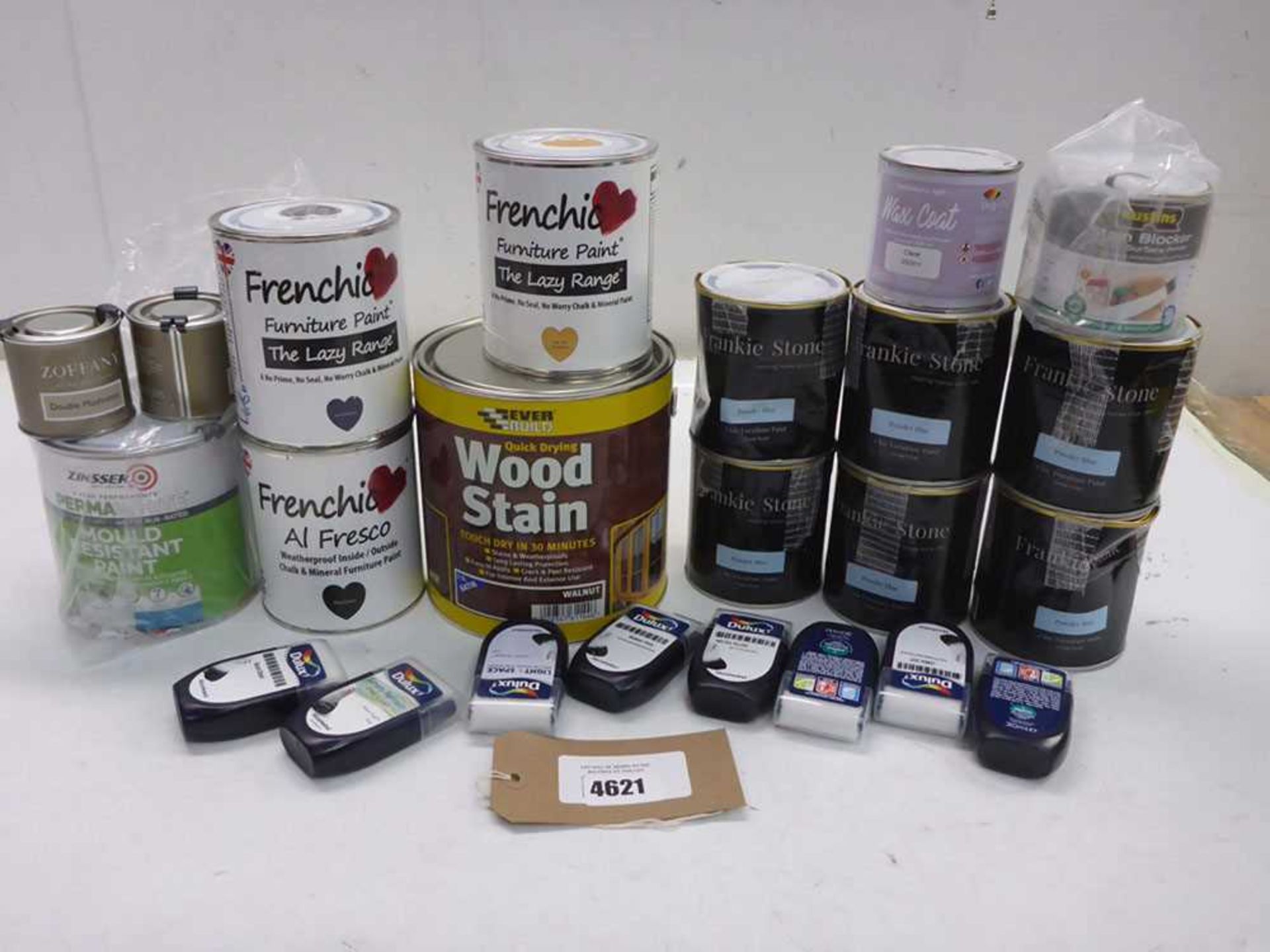 +VAT Furniture paints, mould resistant paint, wood stain and Dulux samples