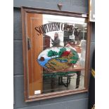 Southern Comfort advertising mirror