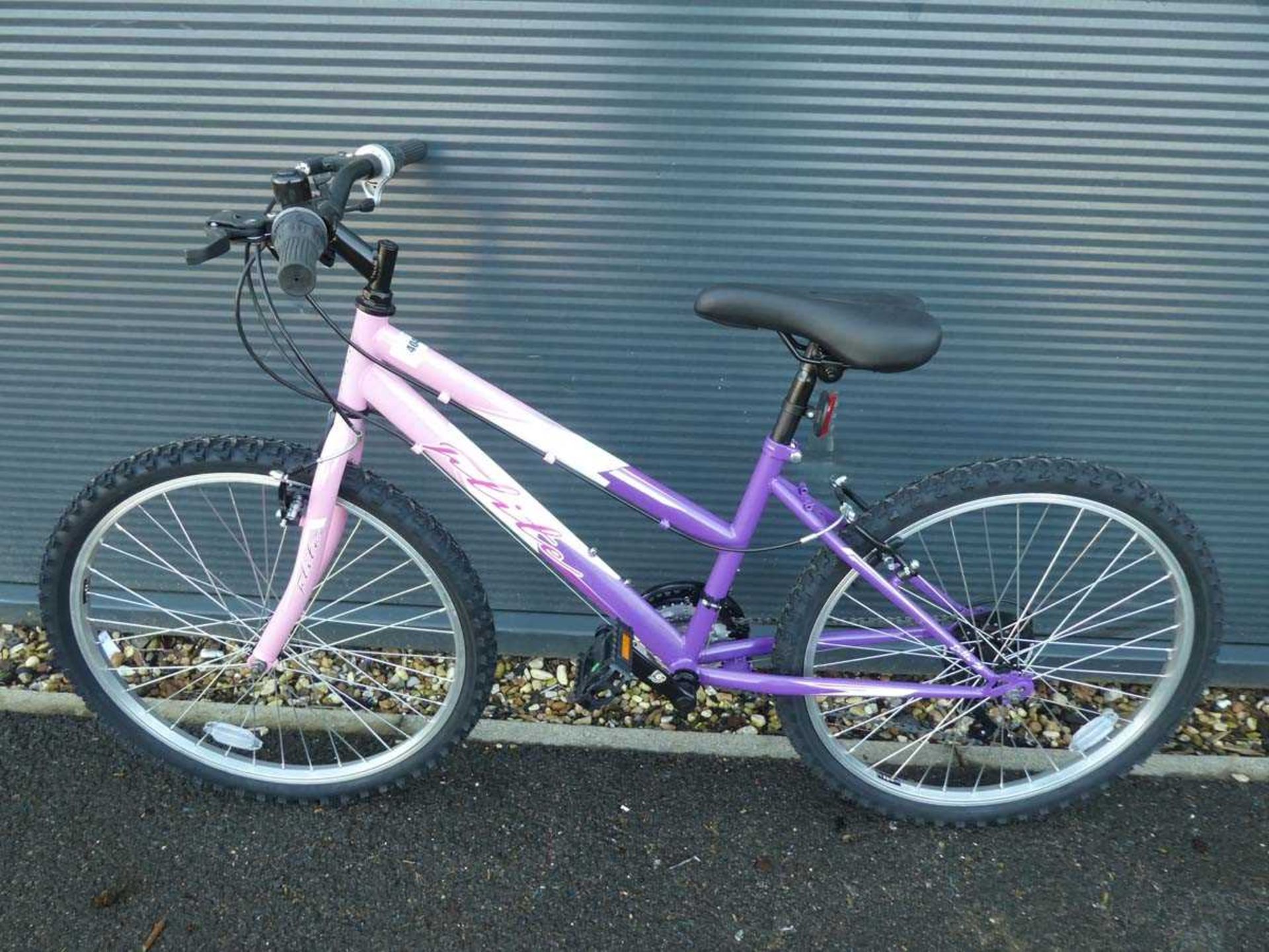 +VAT Small pink and purple girls mountain bike