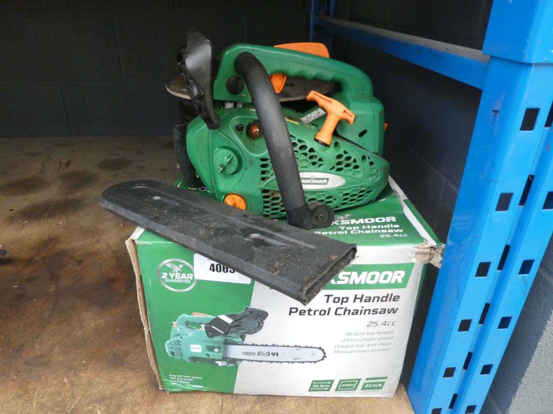 +VAT Small box Hawksmoor chainsaw in flatpack form