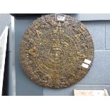 Copy of an Aztec calendar