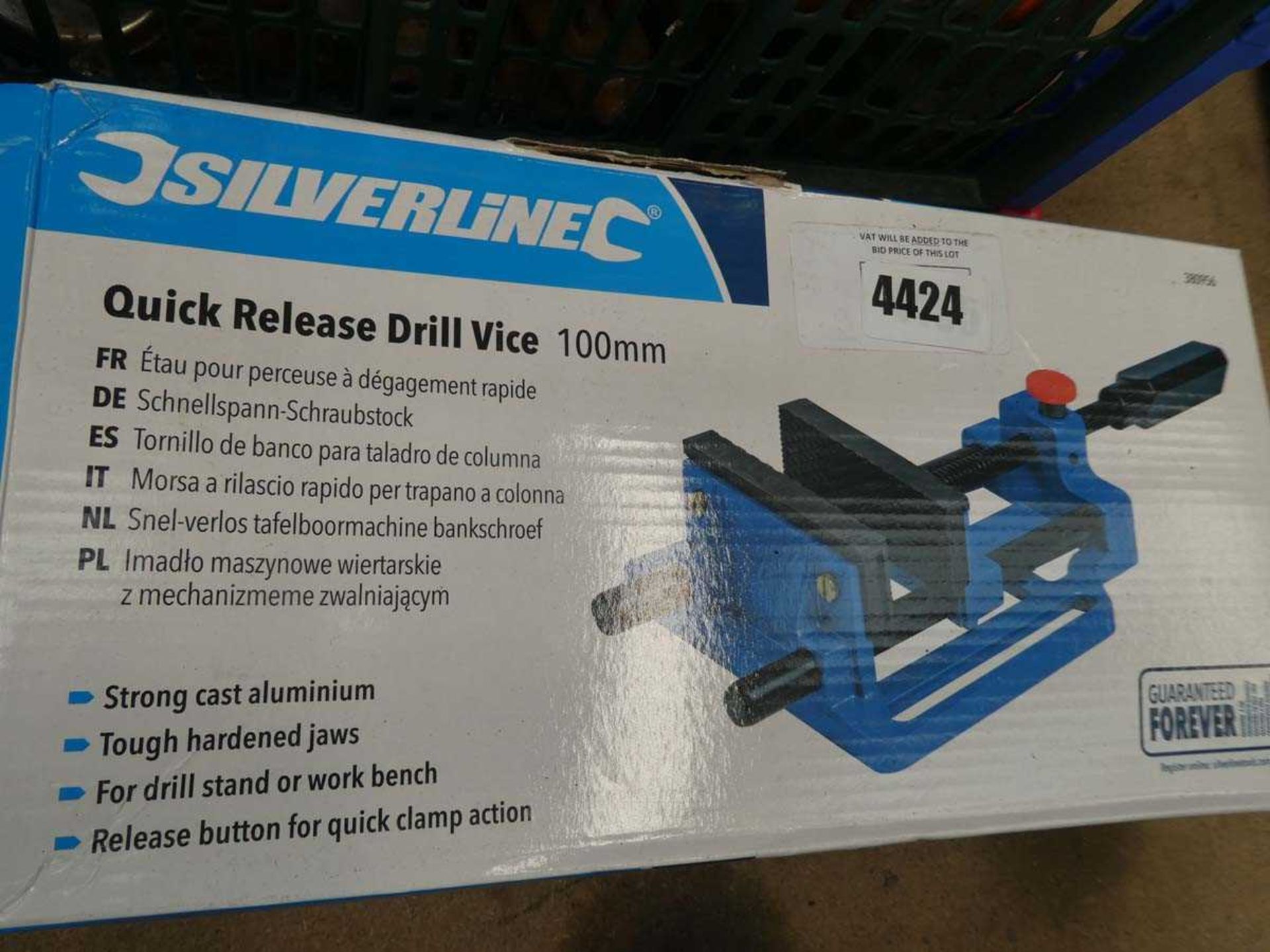 Quick release drill vice (boxed)