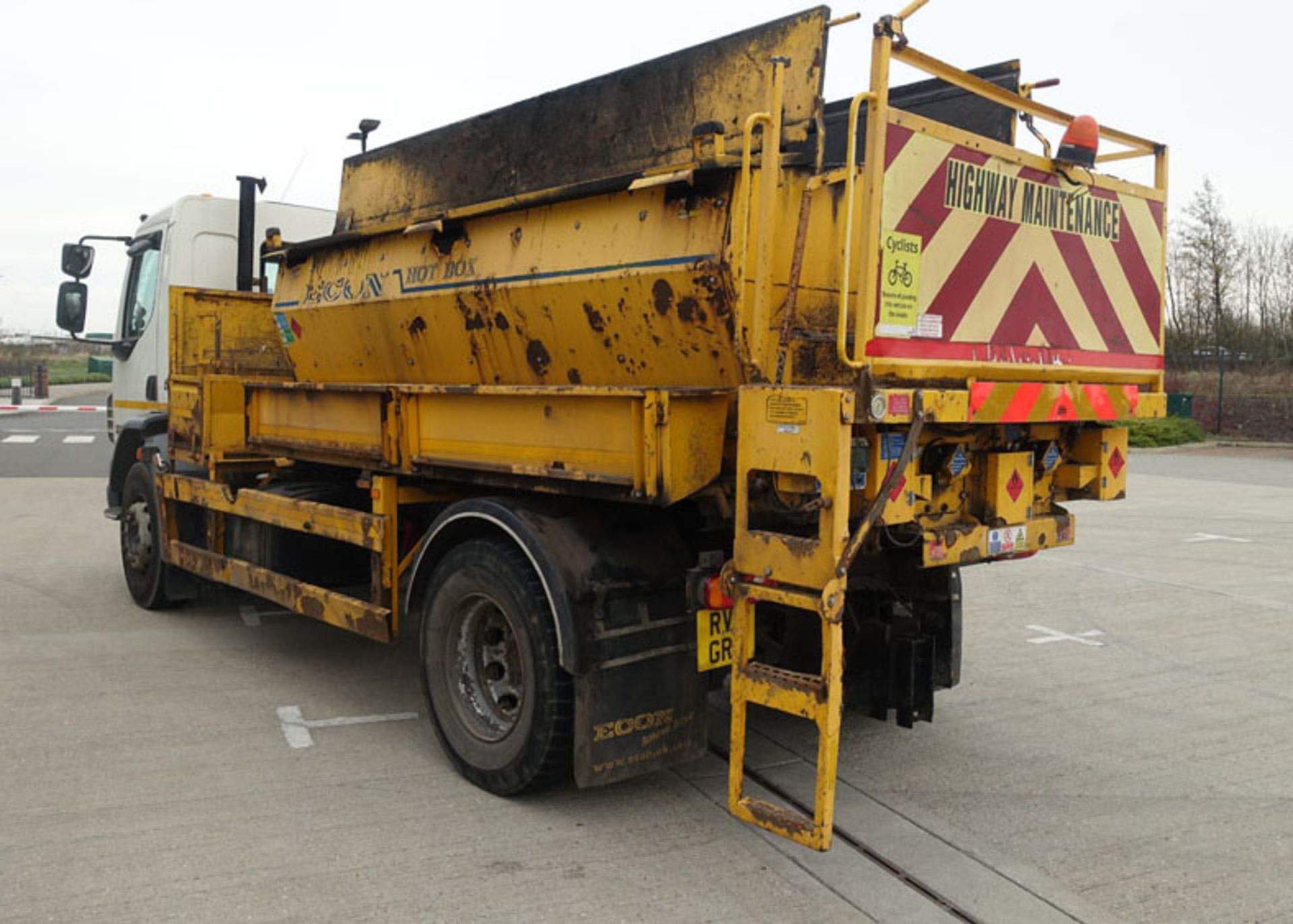 DAF 18 TONNE LORRY tarmac Hot Box - Image 14 of 18