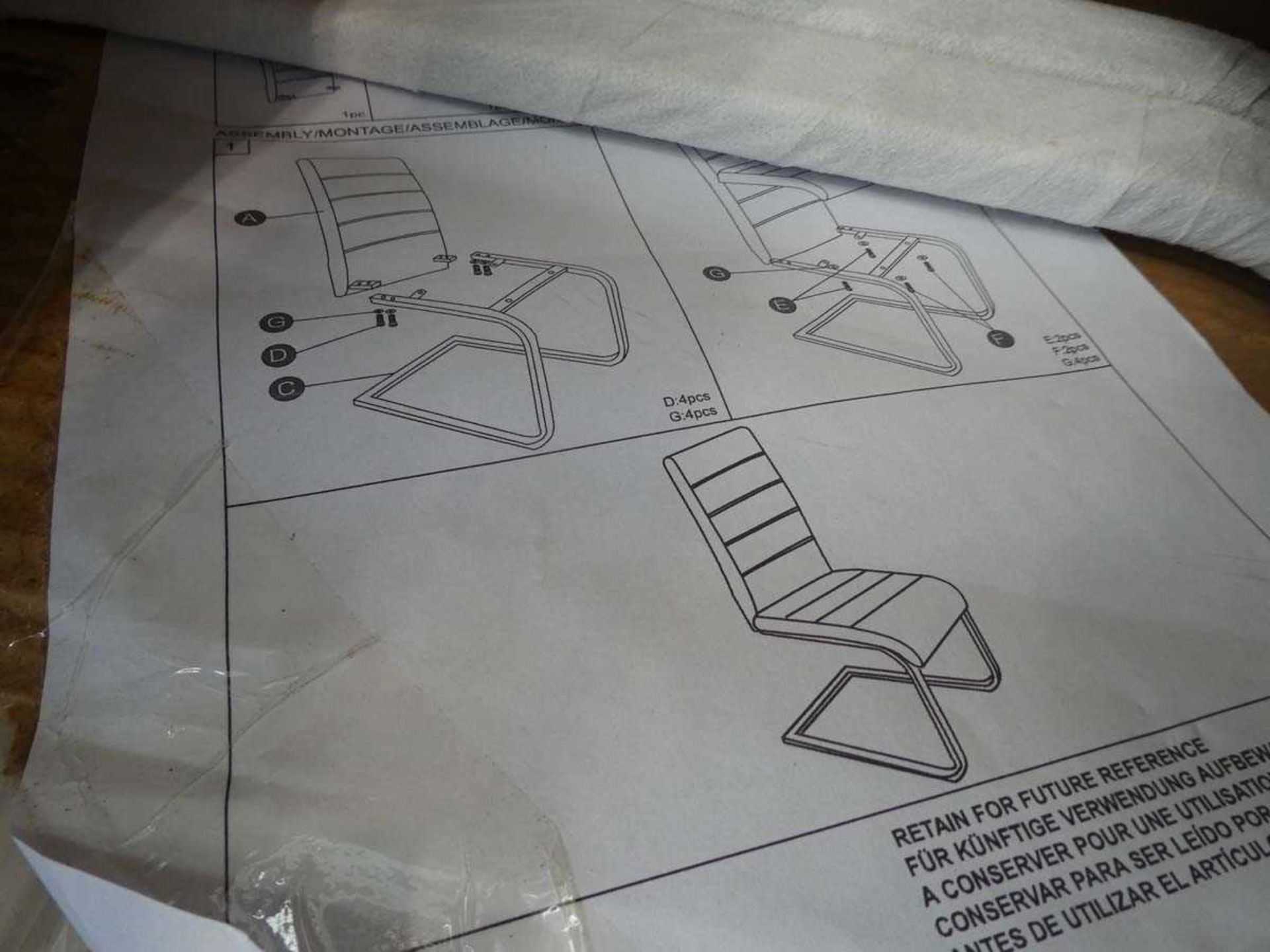 +VAT Four boxes of rattan furniture parts - Image 2 of 2