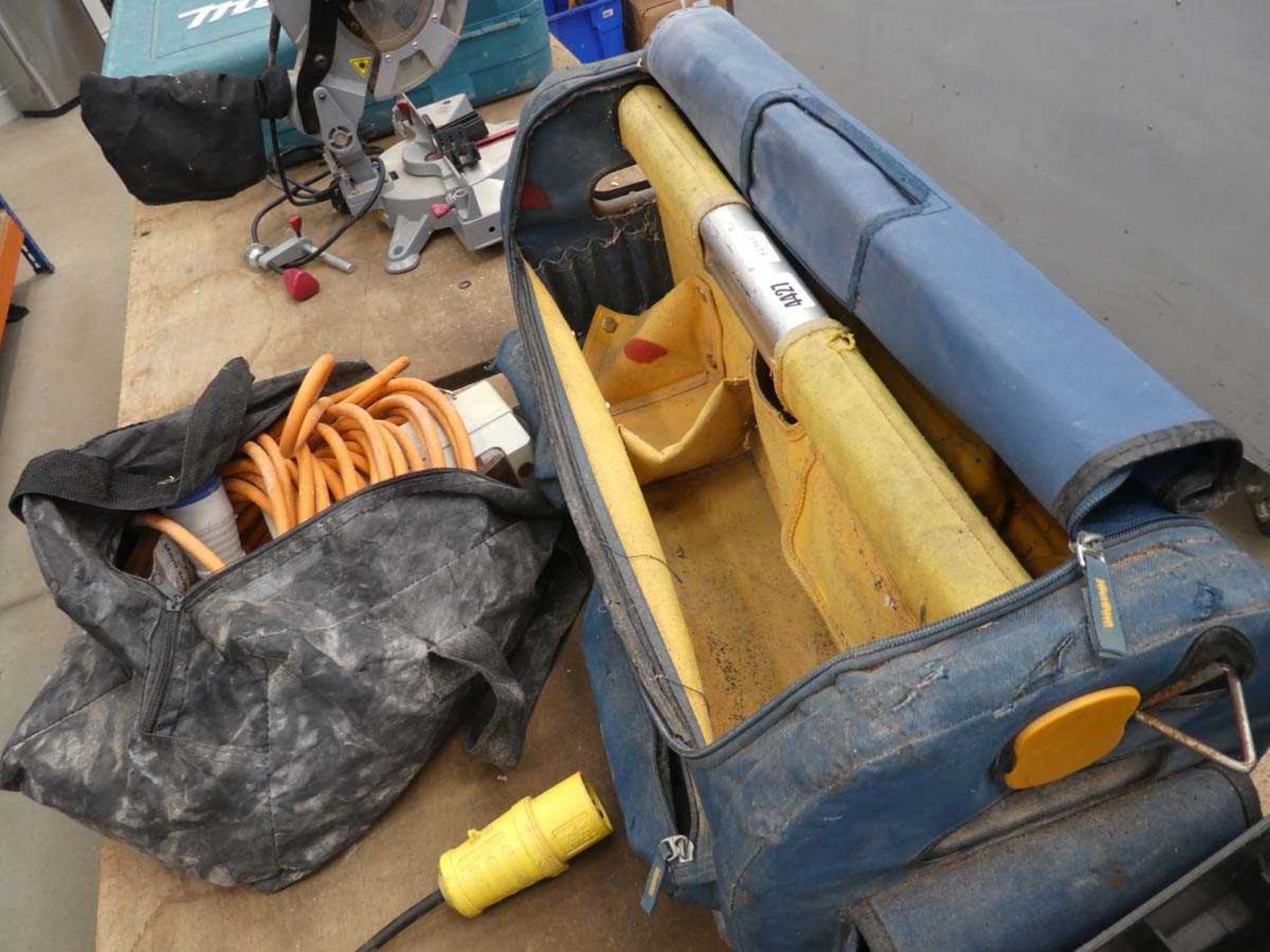 Junction box and a tool bag