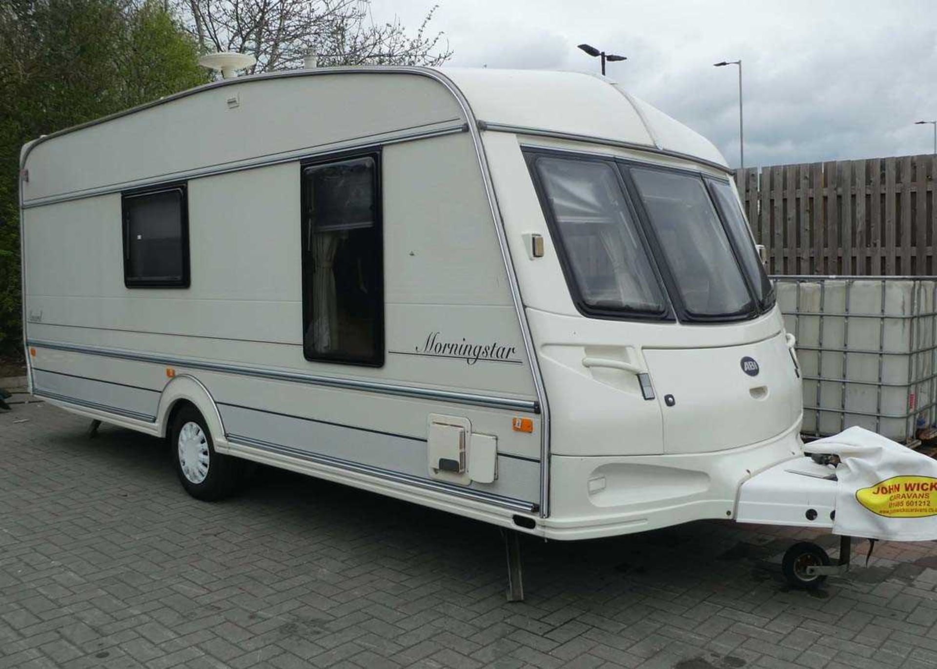 Abi Award Morningstar 18ft touring caravan, 4-5 berth with cooker, refrigerator, WC, shower,