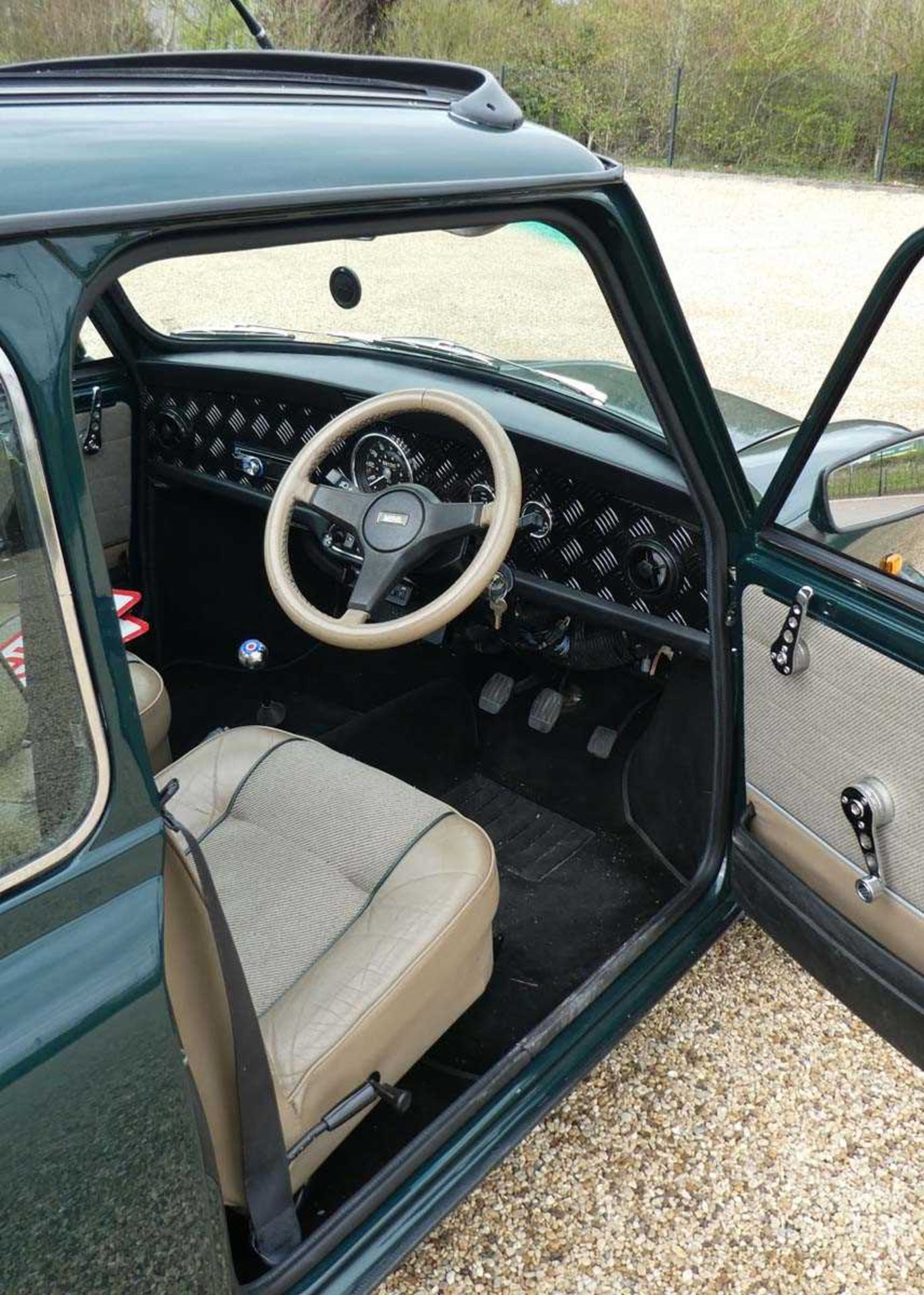 Rare (1992) 1 of just 1,000 Rover Mini British Open Classic with full-length electrically operated - Bild 11 aus 20