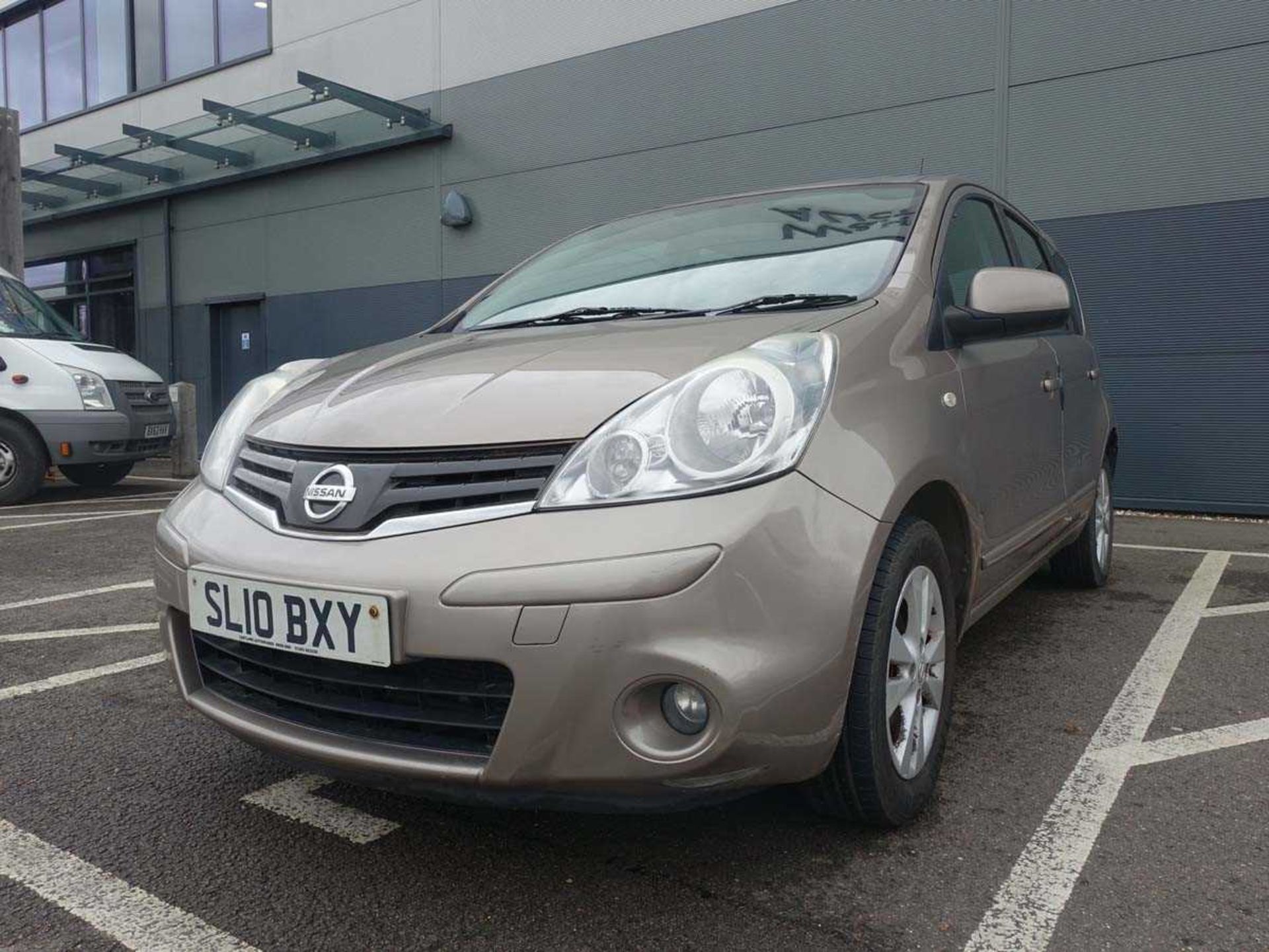 (2010) Nissan Note Acenta DCi MPV in beige, diesel, 1461cc, 3 former keepers, showing 124531 - Image 2 of 14