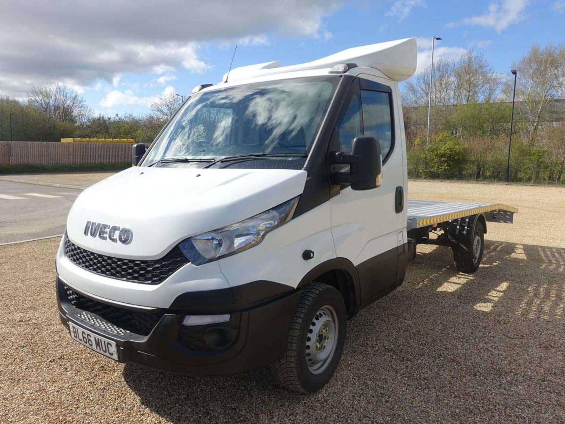 (2016) BL66 MUC - Iveco Daily 35S11 car transporter with 4.7metre beavertail, Winchmax 6.5 tonne