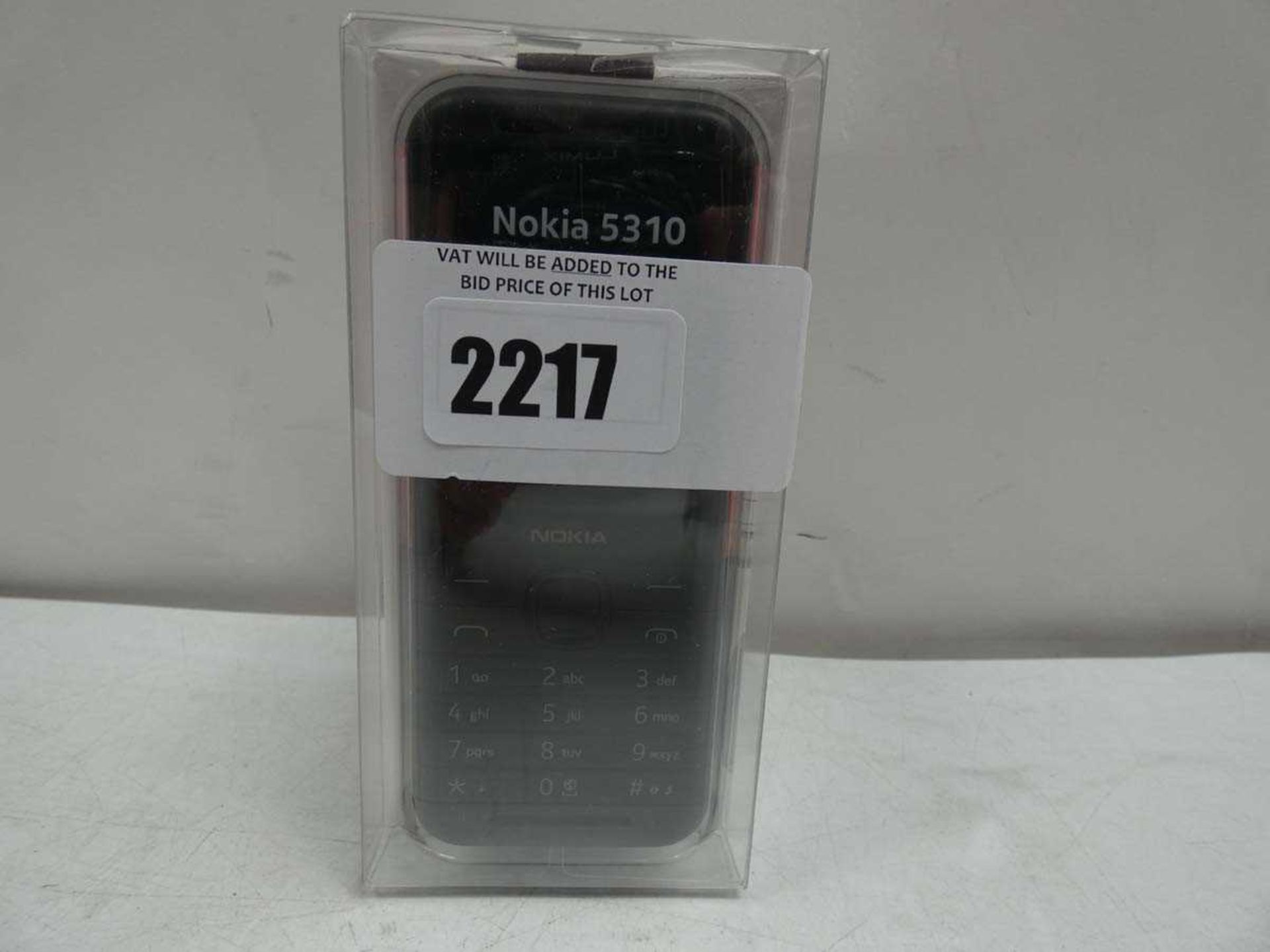 +VAT Nokia 5310 mobile phone