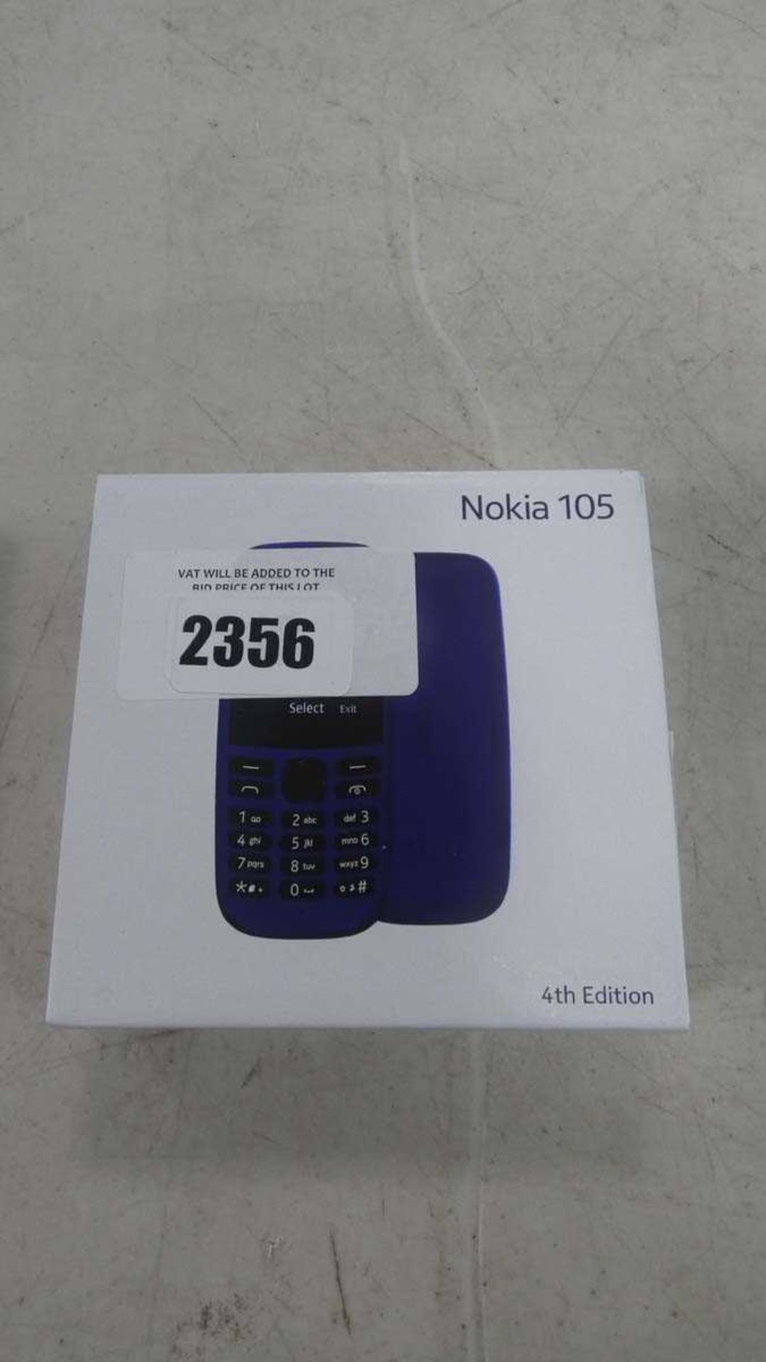 +VAT Nokia 105 4th Edition dual sim mobile phone