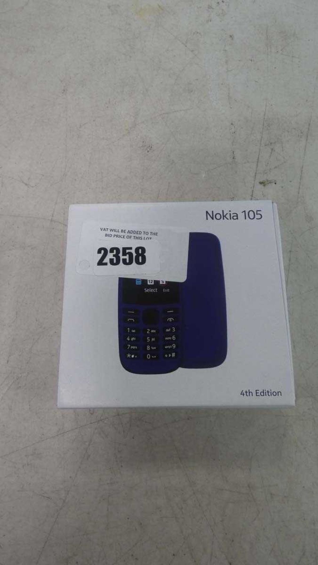 +VAT Nokia 105 4th Edition dual sim mobile phone