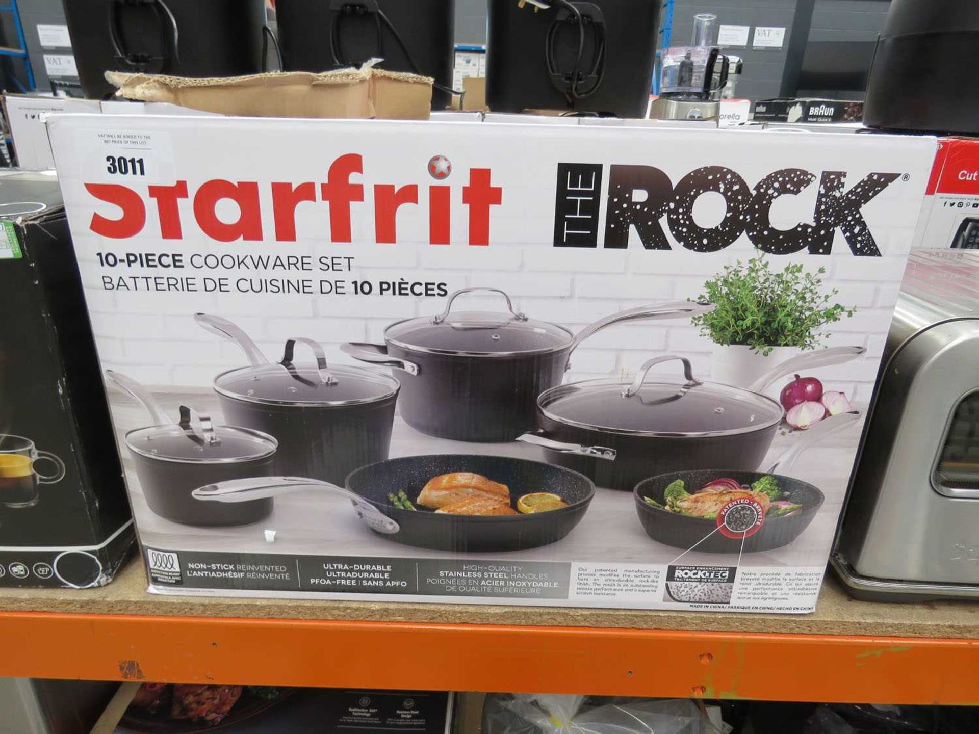 +VAT Starfrit The Rock cookware set