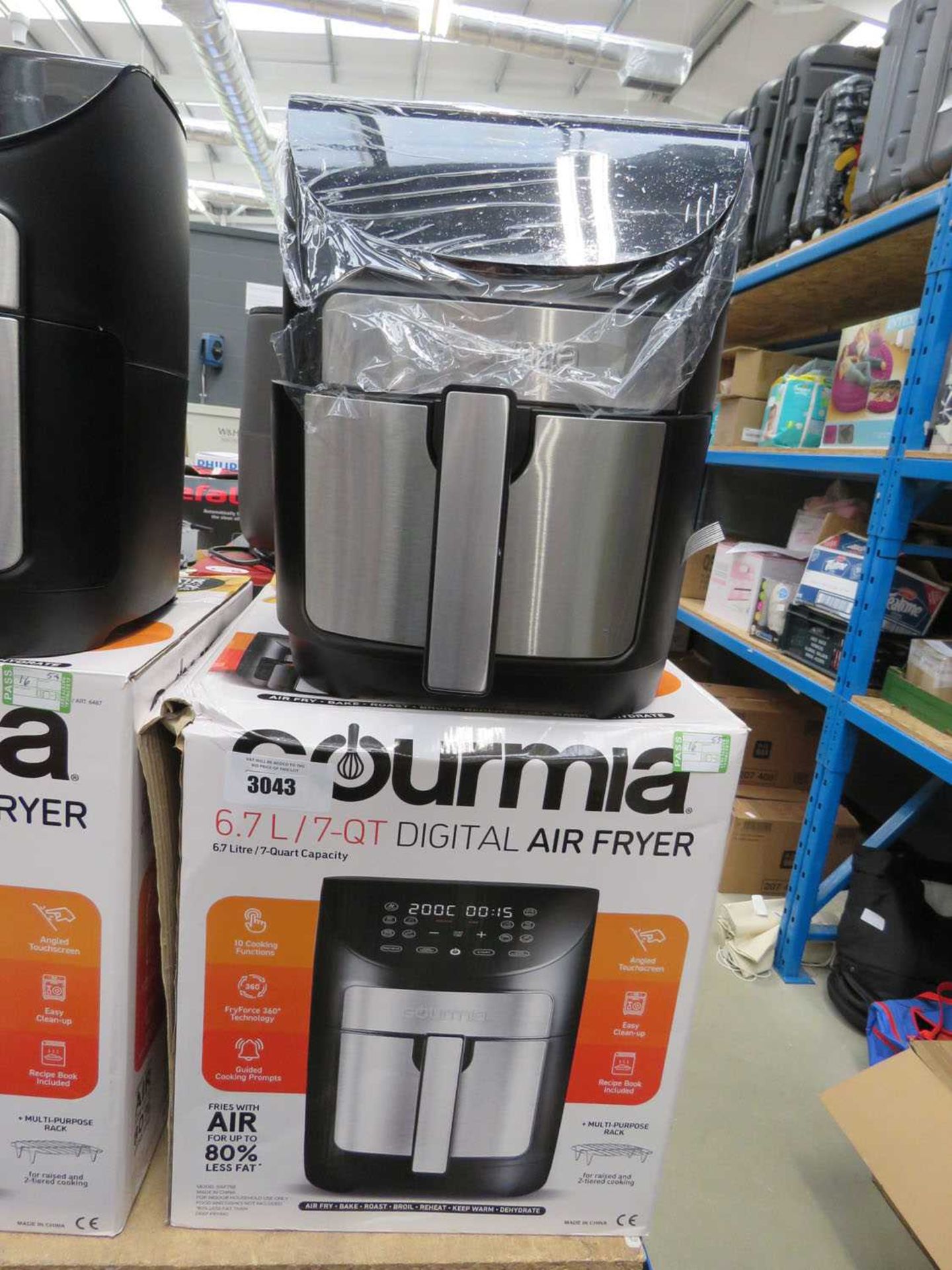 +VAT Gourmia 6.7L digital air fyer