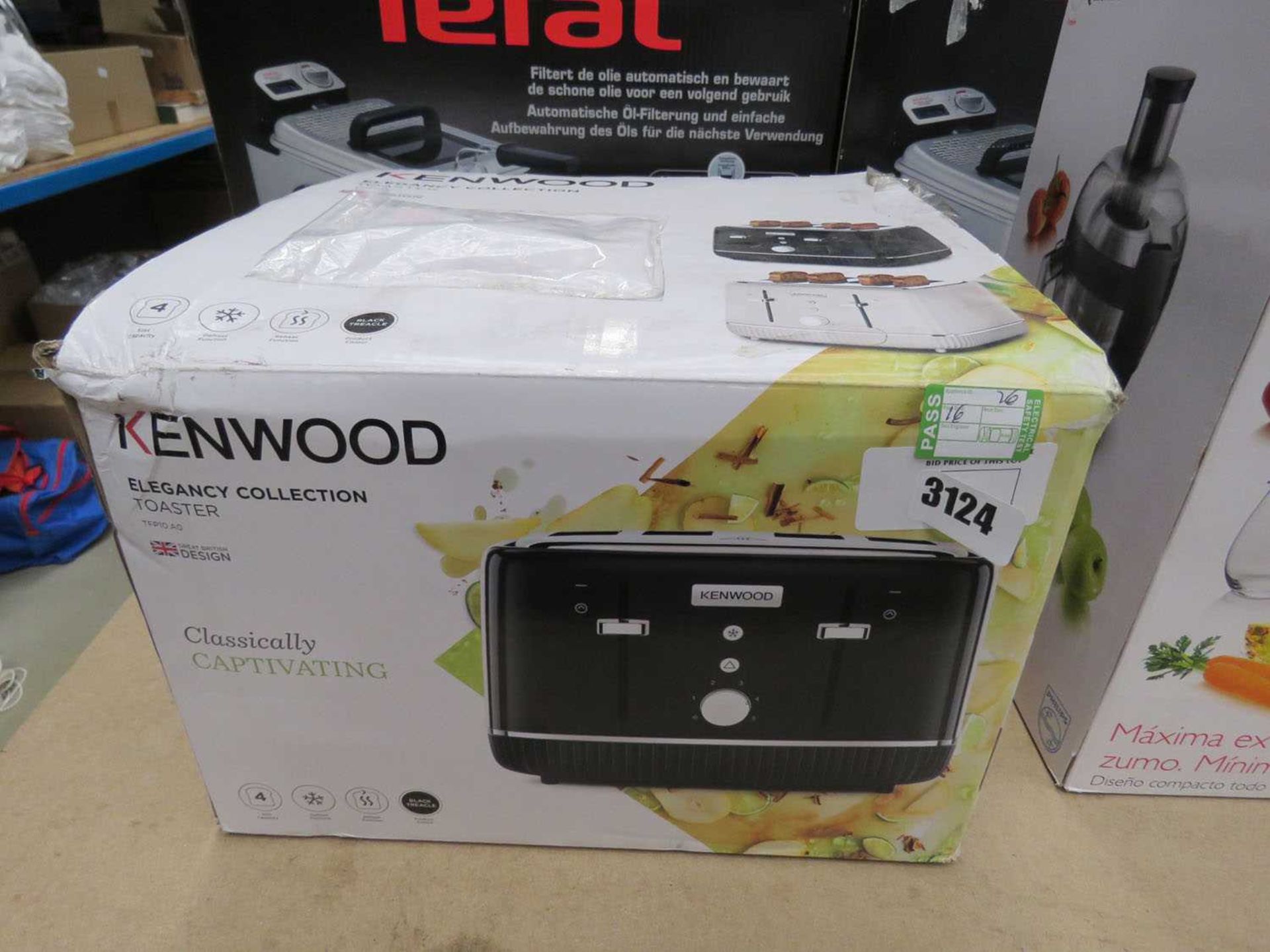 +VAT Kenwood toaster