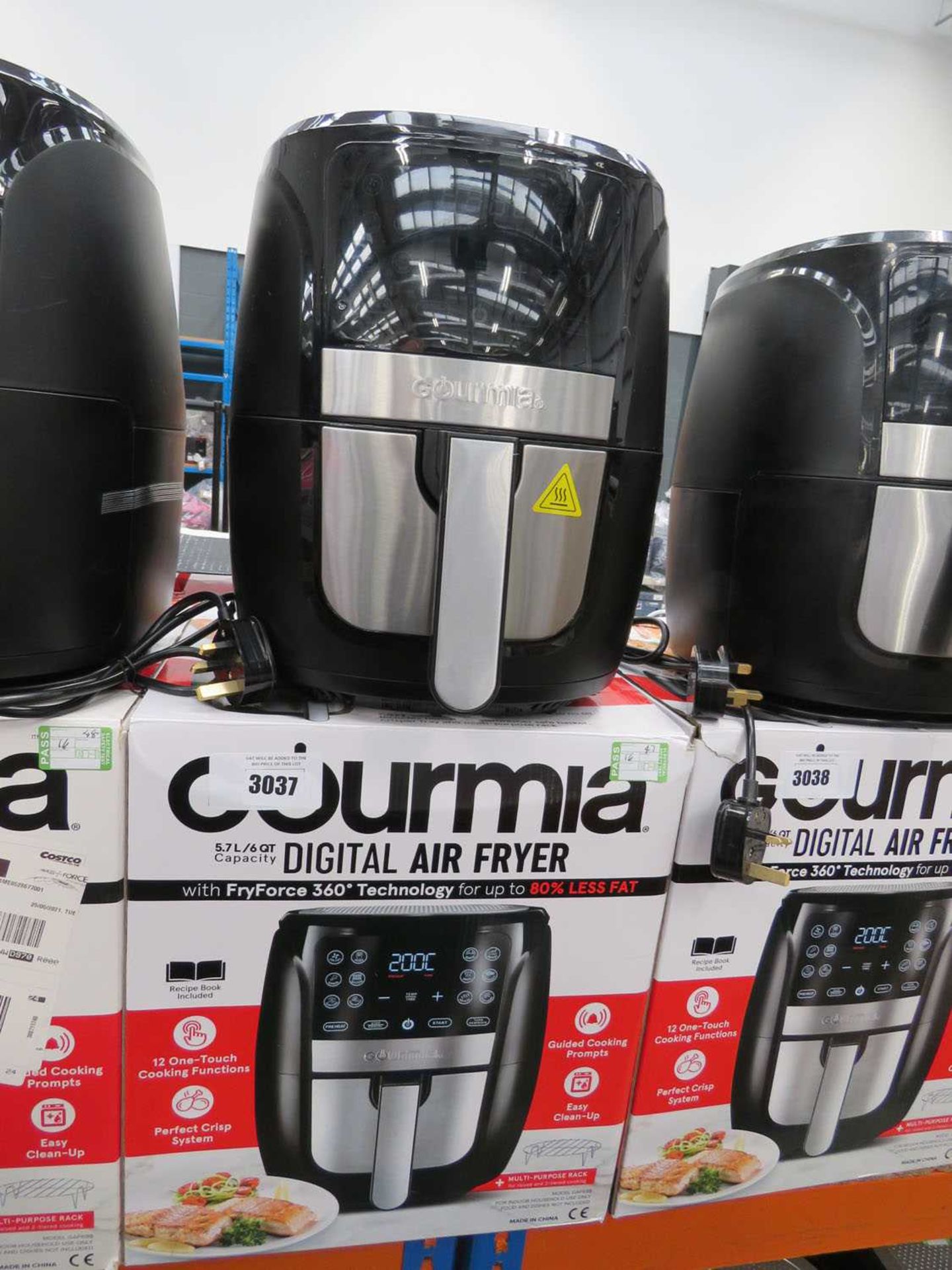 +VAT Gourmia 5.7L digital air fryer