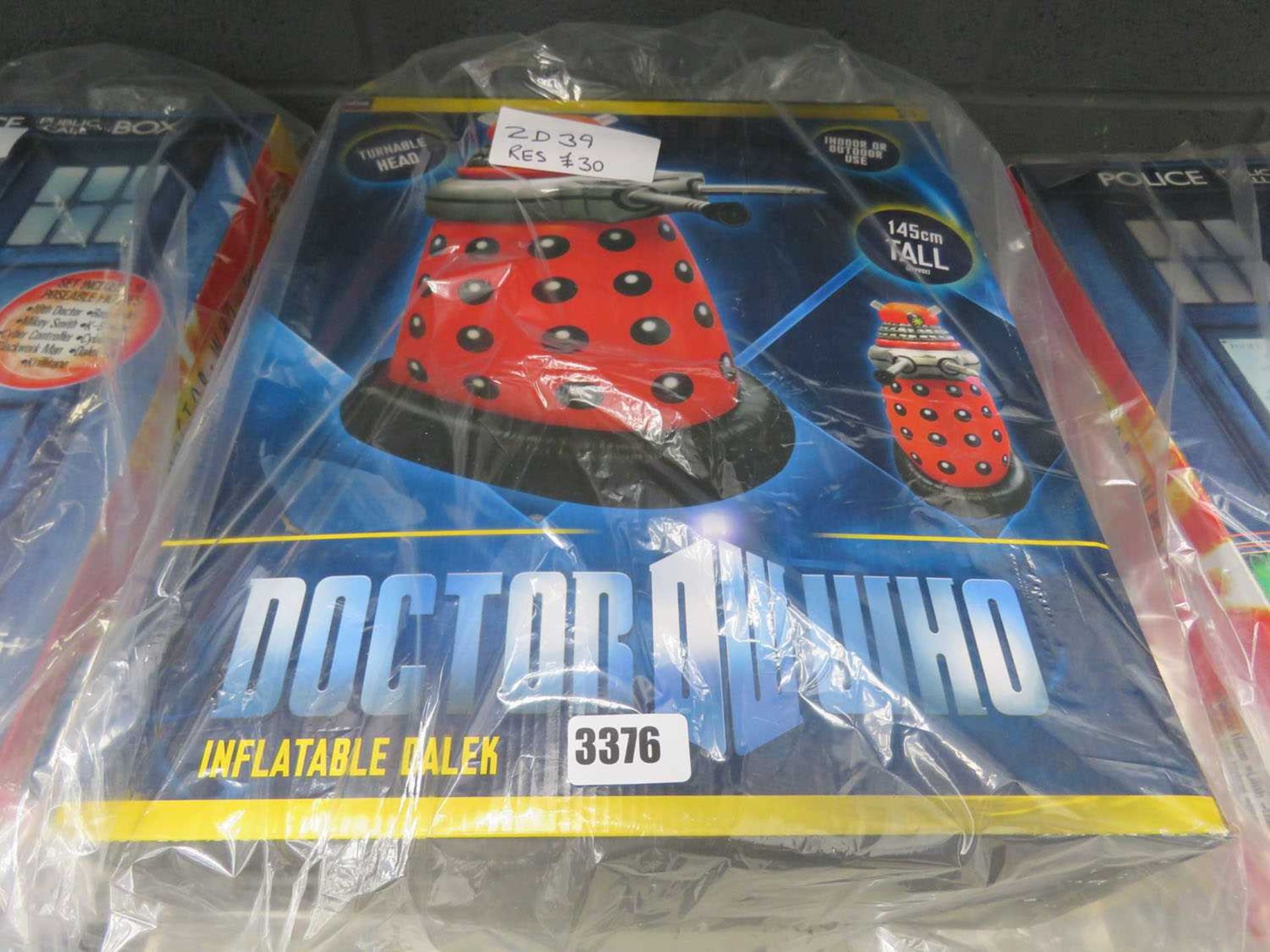 Dr Who inflatable Dalek