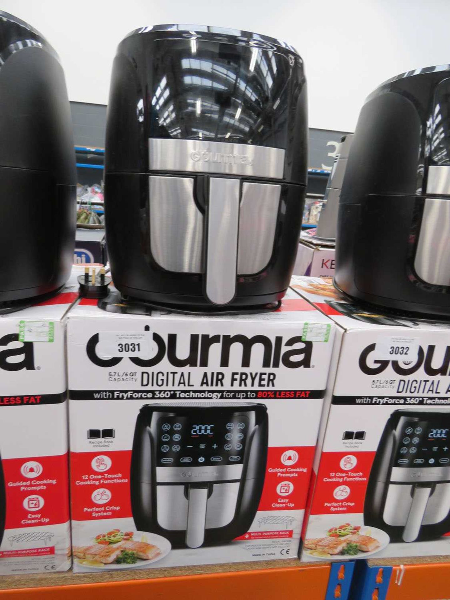 +VAT Gourmia 5.7L digital air fryer