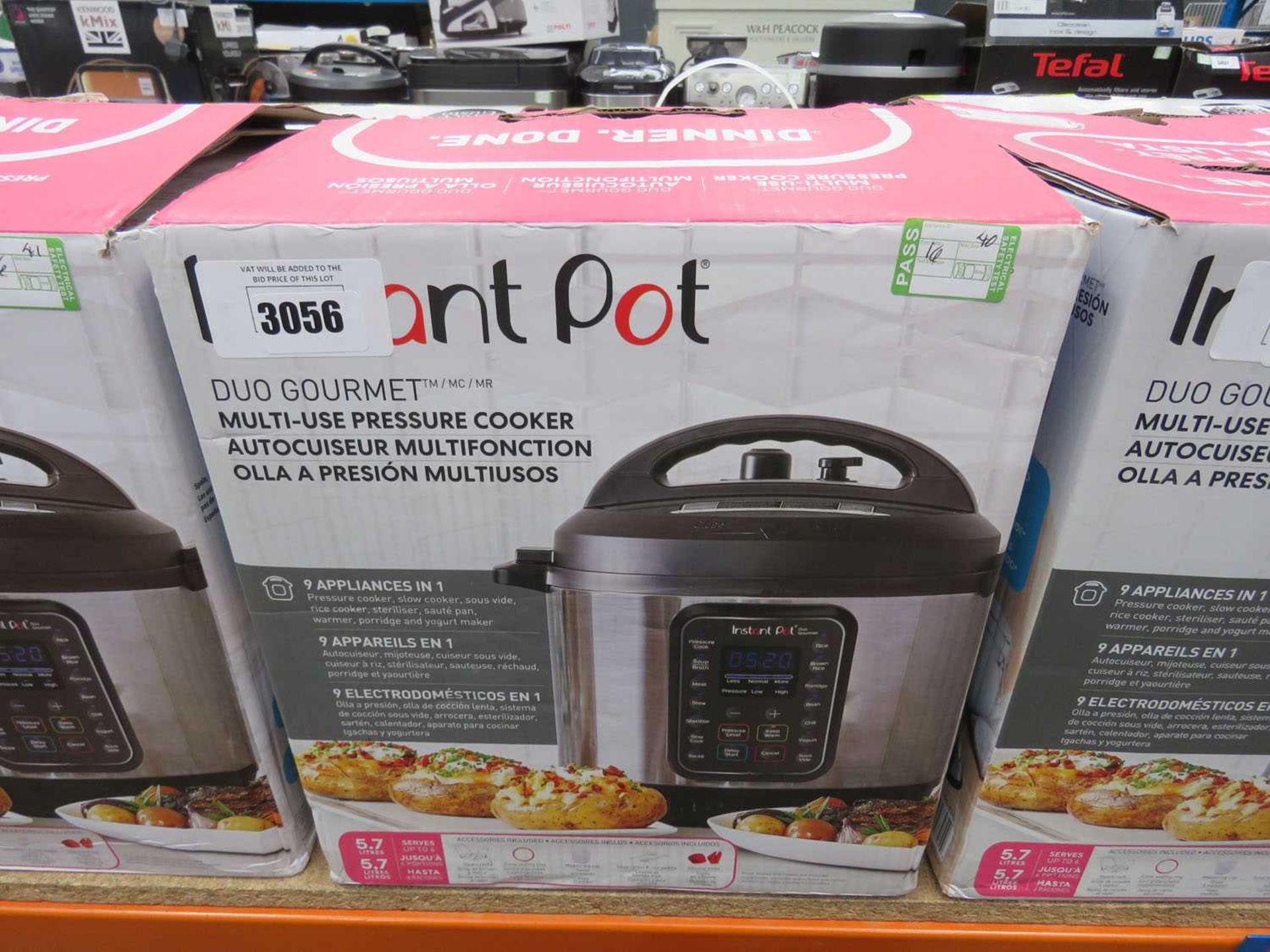 +VAT Instant Pot Duo Gourmet multi use pressure cooker