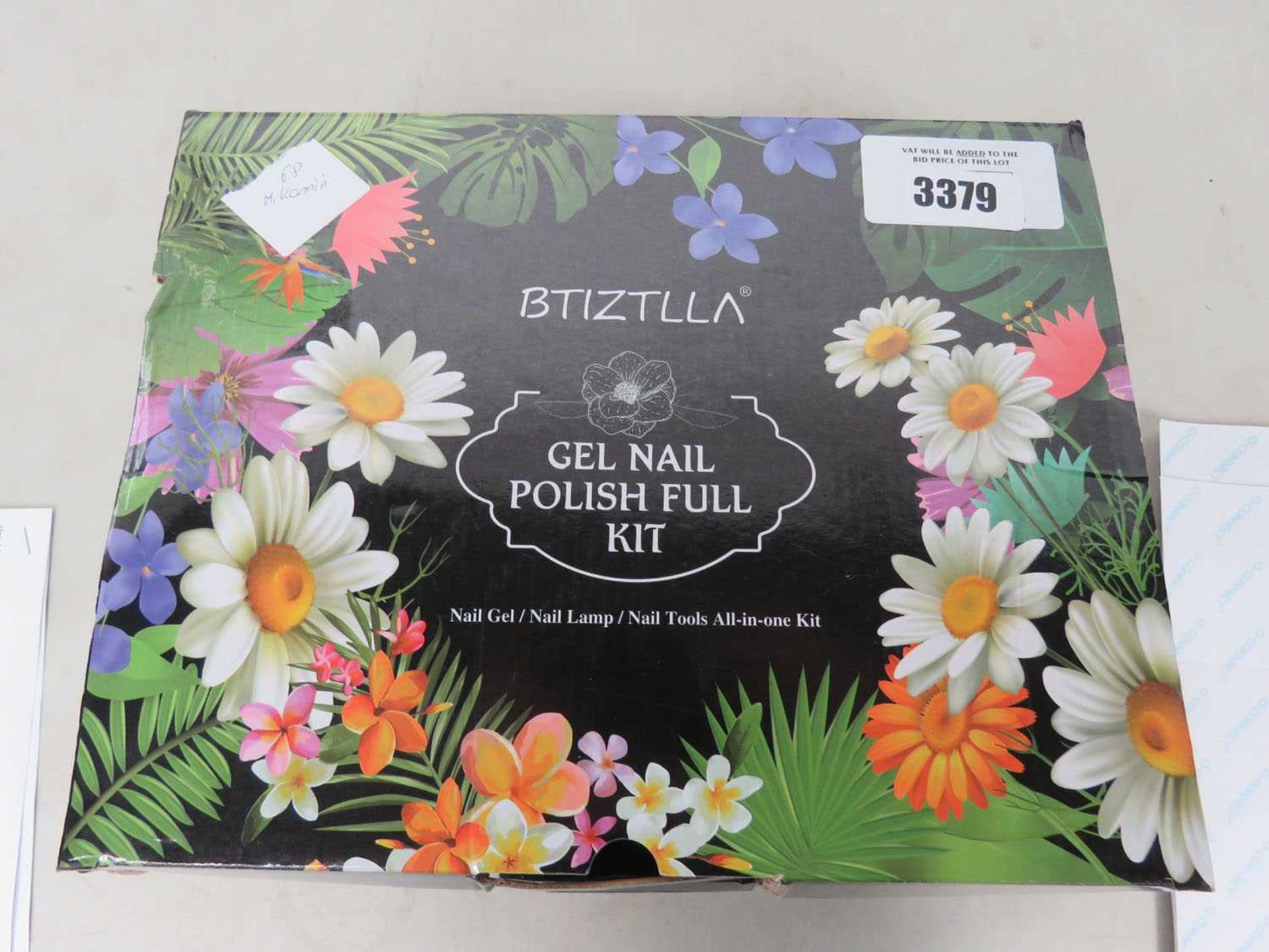 +VAT Gel nail polish full kit