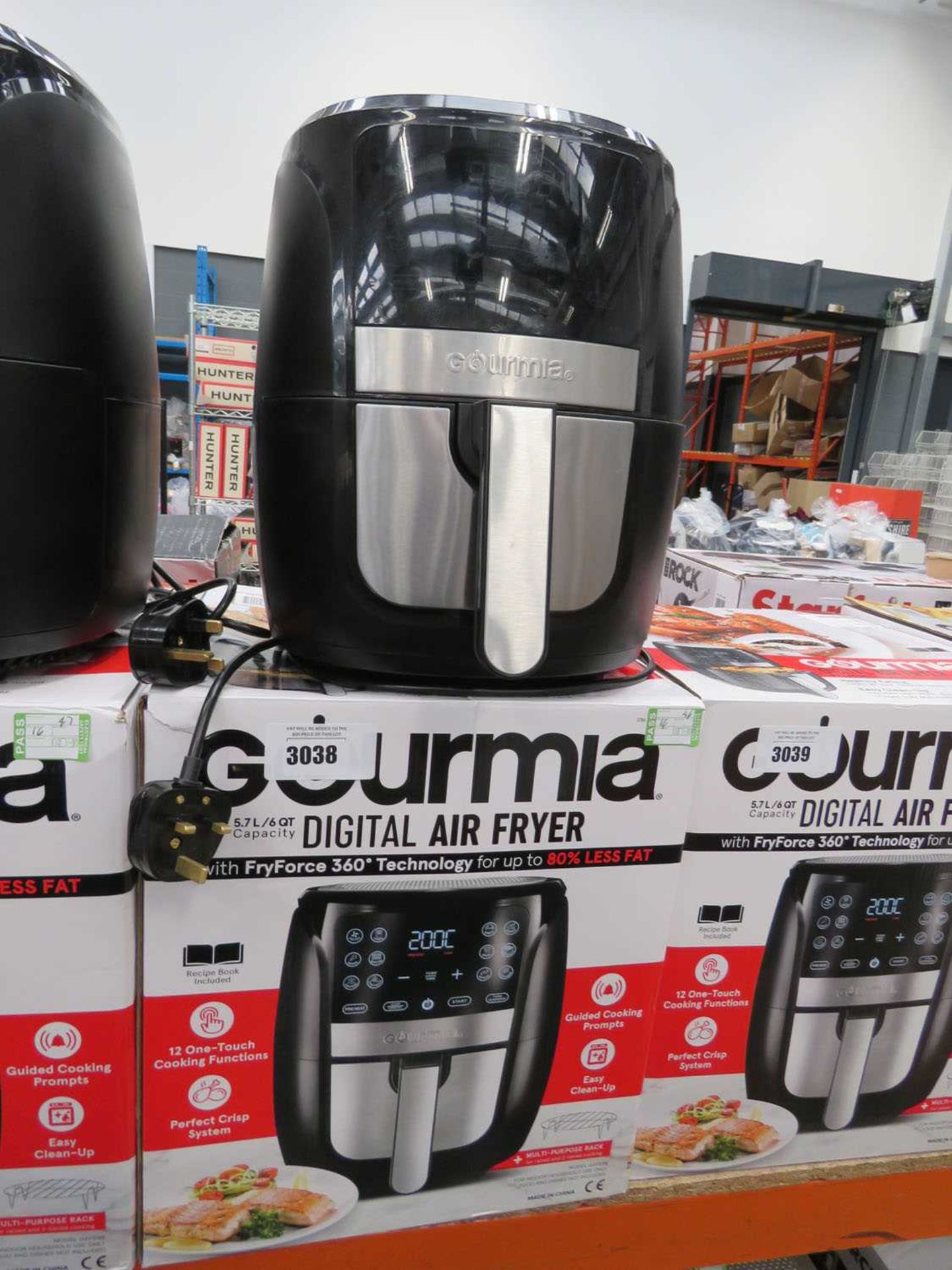 +VAT Gourmia 5.7L digital air fryer