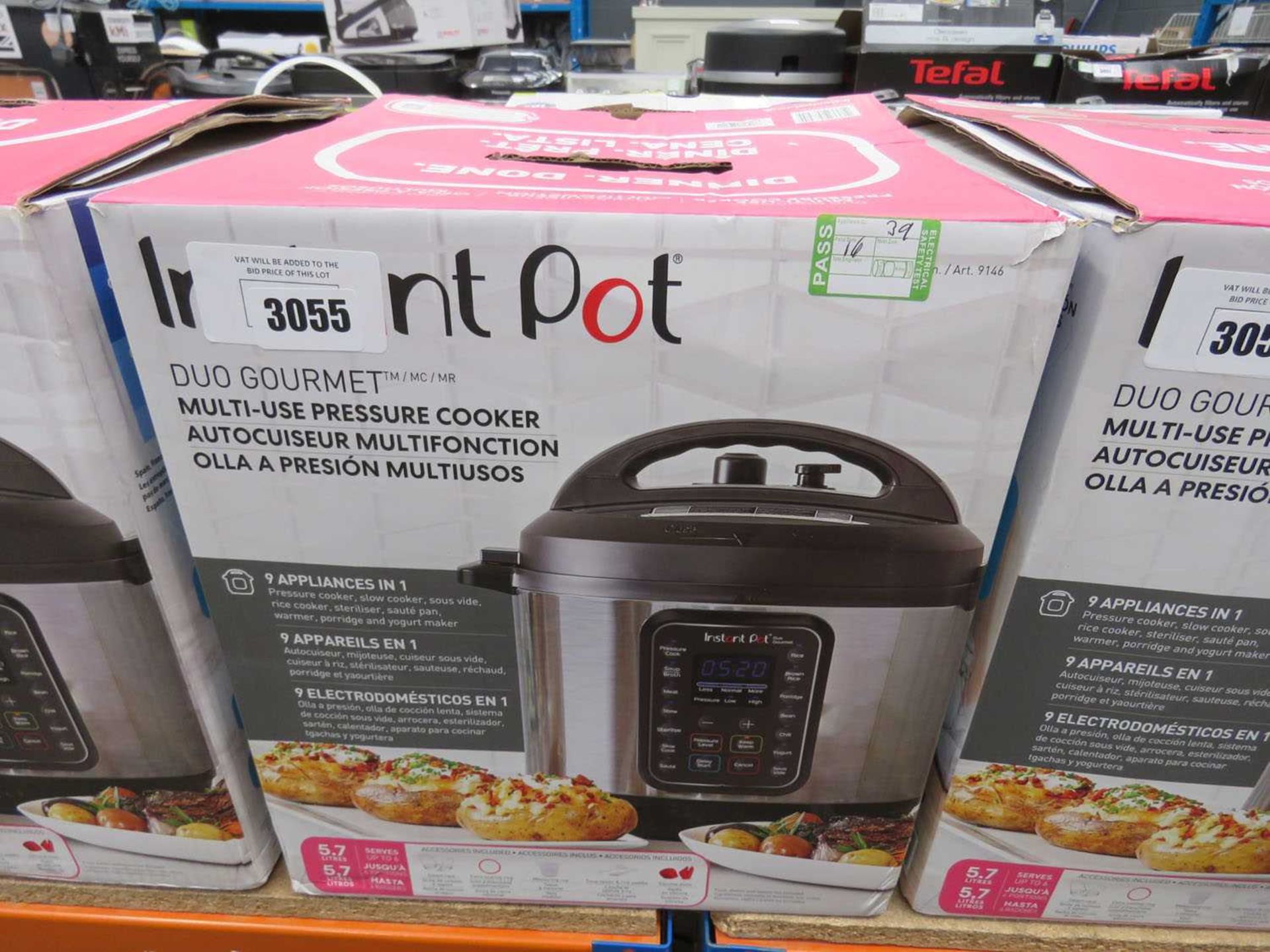 +VAT Instant Pot Duo Gourmet multi use pressure cooker