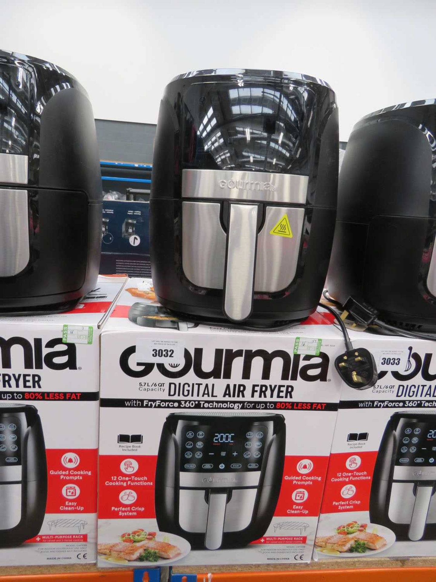 +VAT Gourmia 5.7L digital air fryer