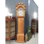 Pine clock case