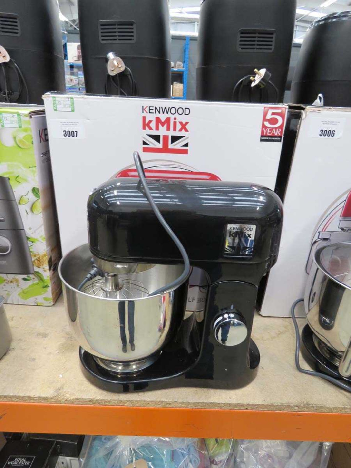 +VAT Kenwood K-Mix standing mixer with box