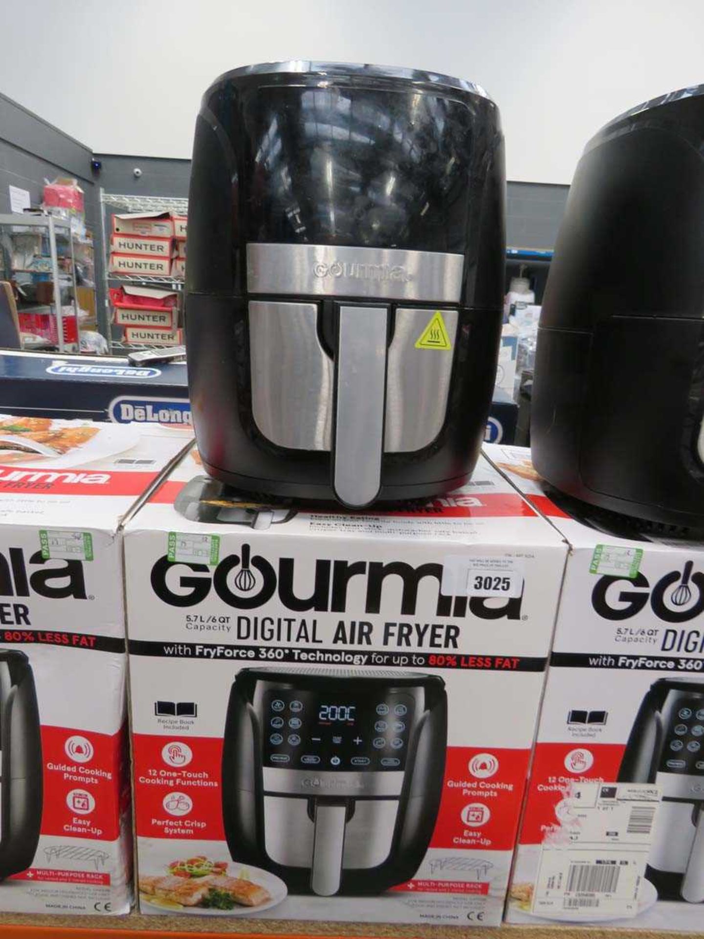 +VAT Gourmet 5.7L digital air fryer