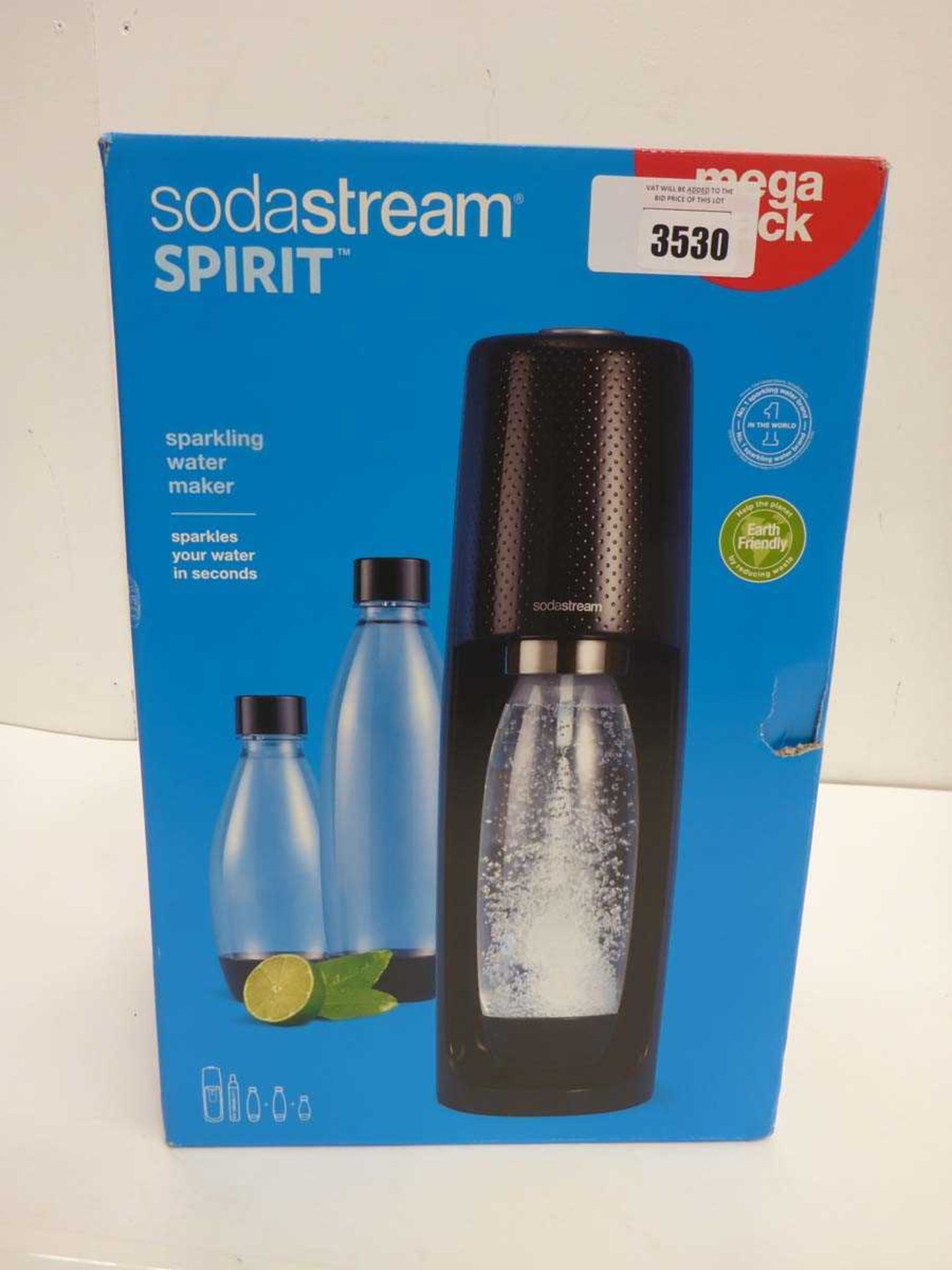 +VAT Sodastream Spirit sparking water maker