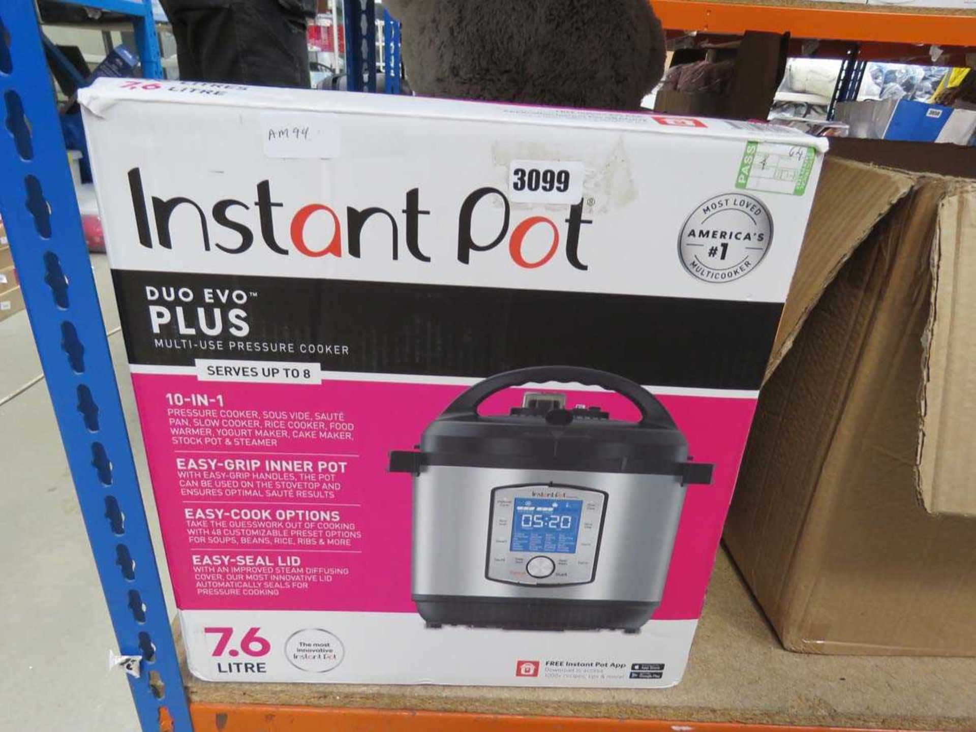 Instant Pot Duo Evo plus multi use pressure cooker