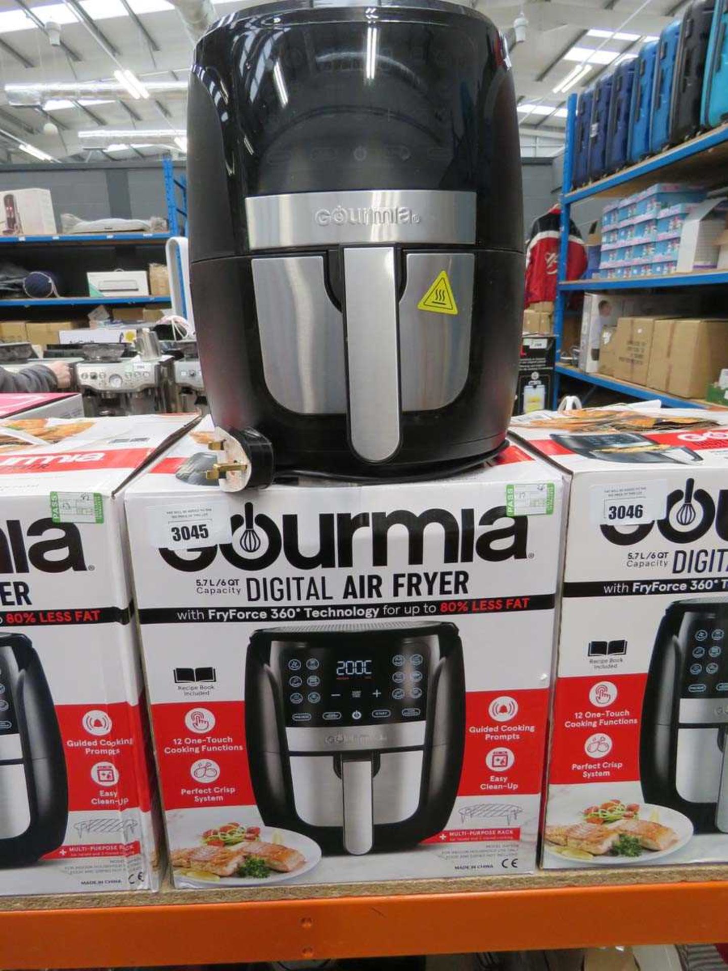 +VAT Gourmet 5.7L digital air fryer