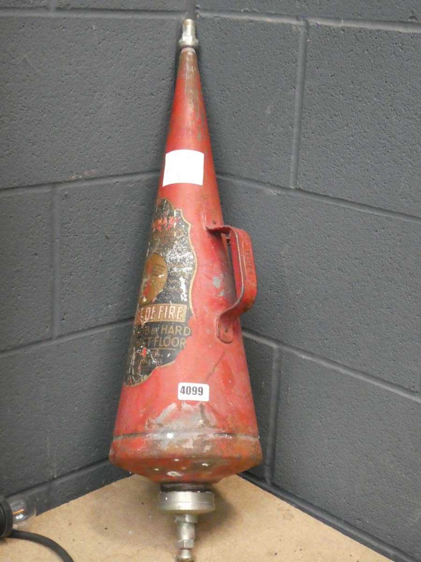 Vintage fire extinguisher