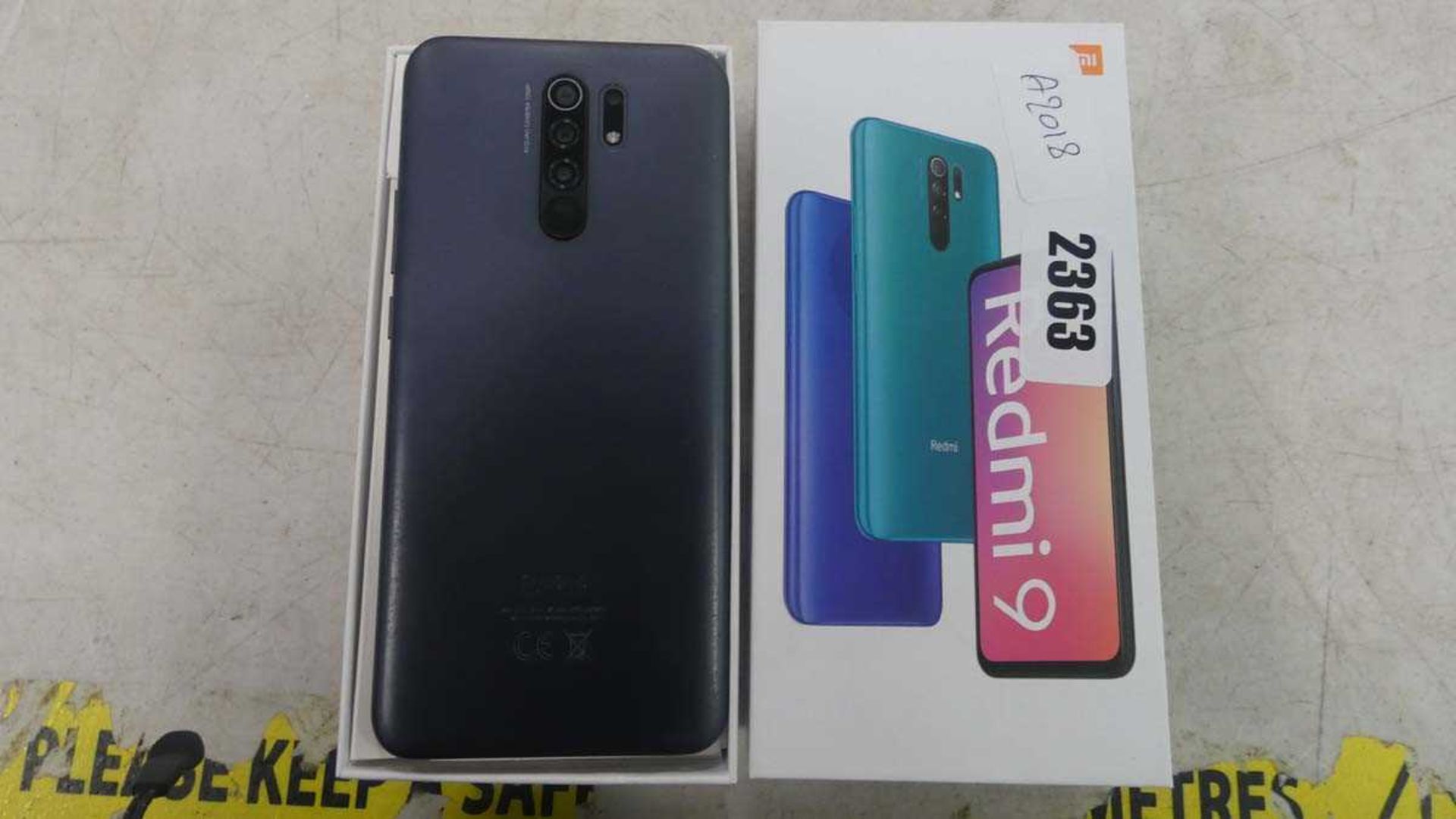 RedMi 9 Android mobile phone, boxed - Image 2 of 2