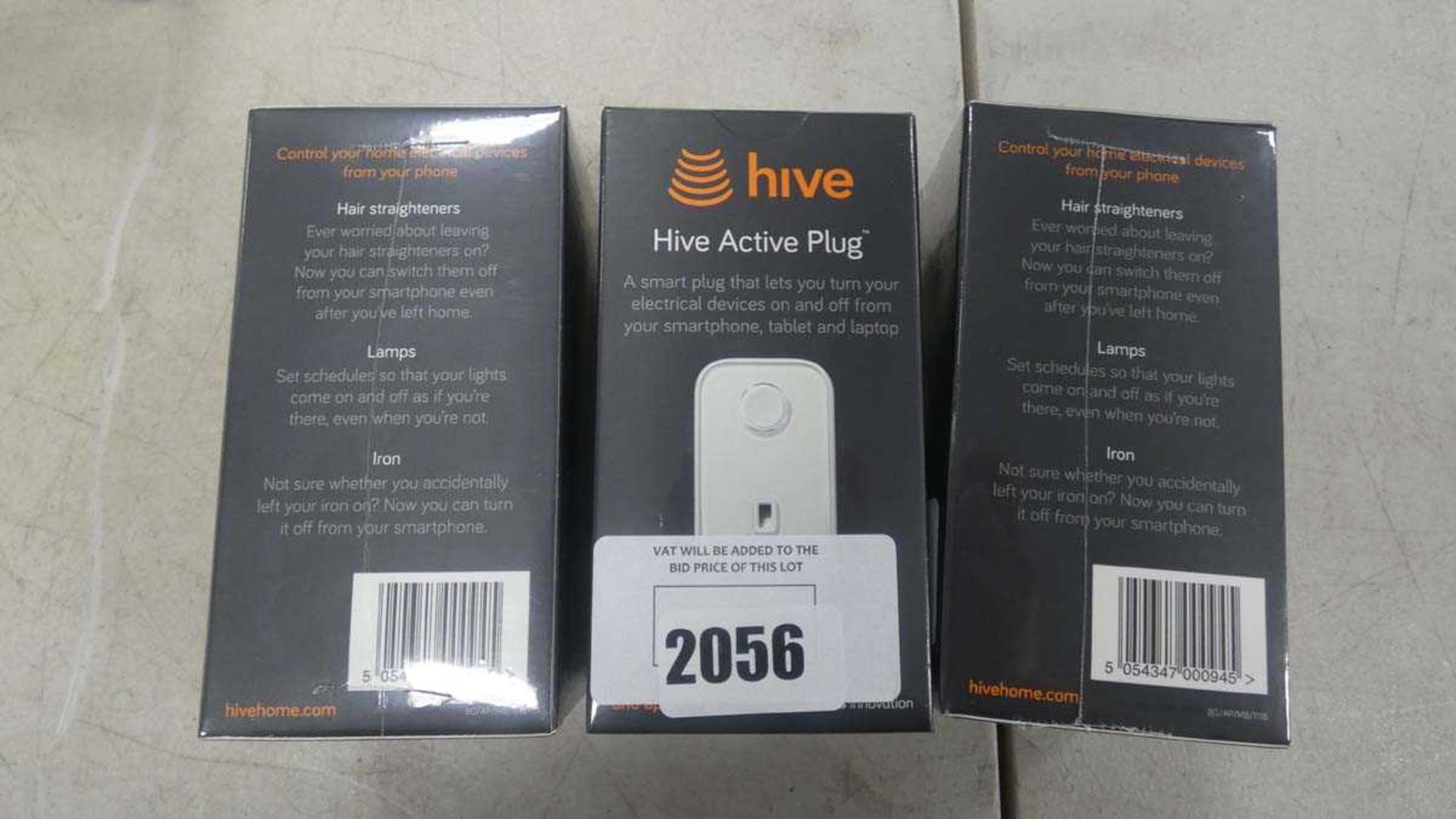 +VAT 3 sealed Hive Active plug units