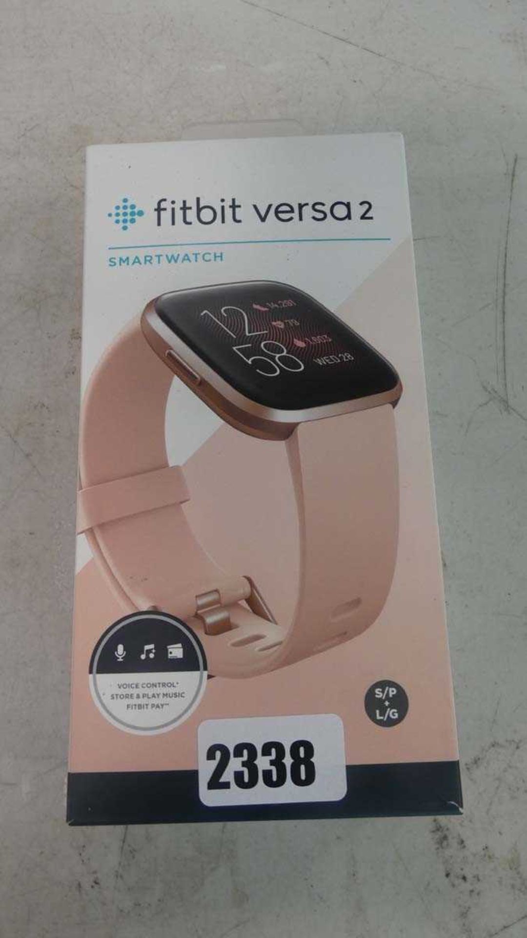 Fitbit Versa 2 smart watch in box