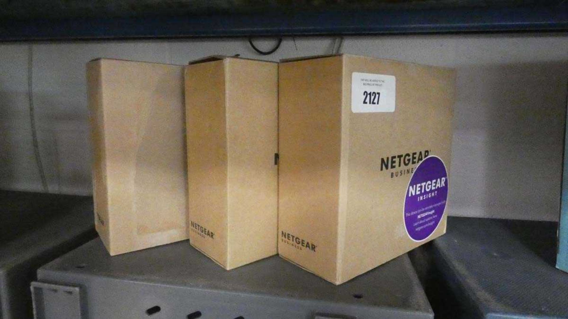 +VAT 3 boxed Netgear insight routers