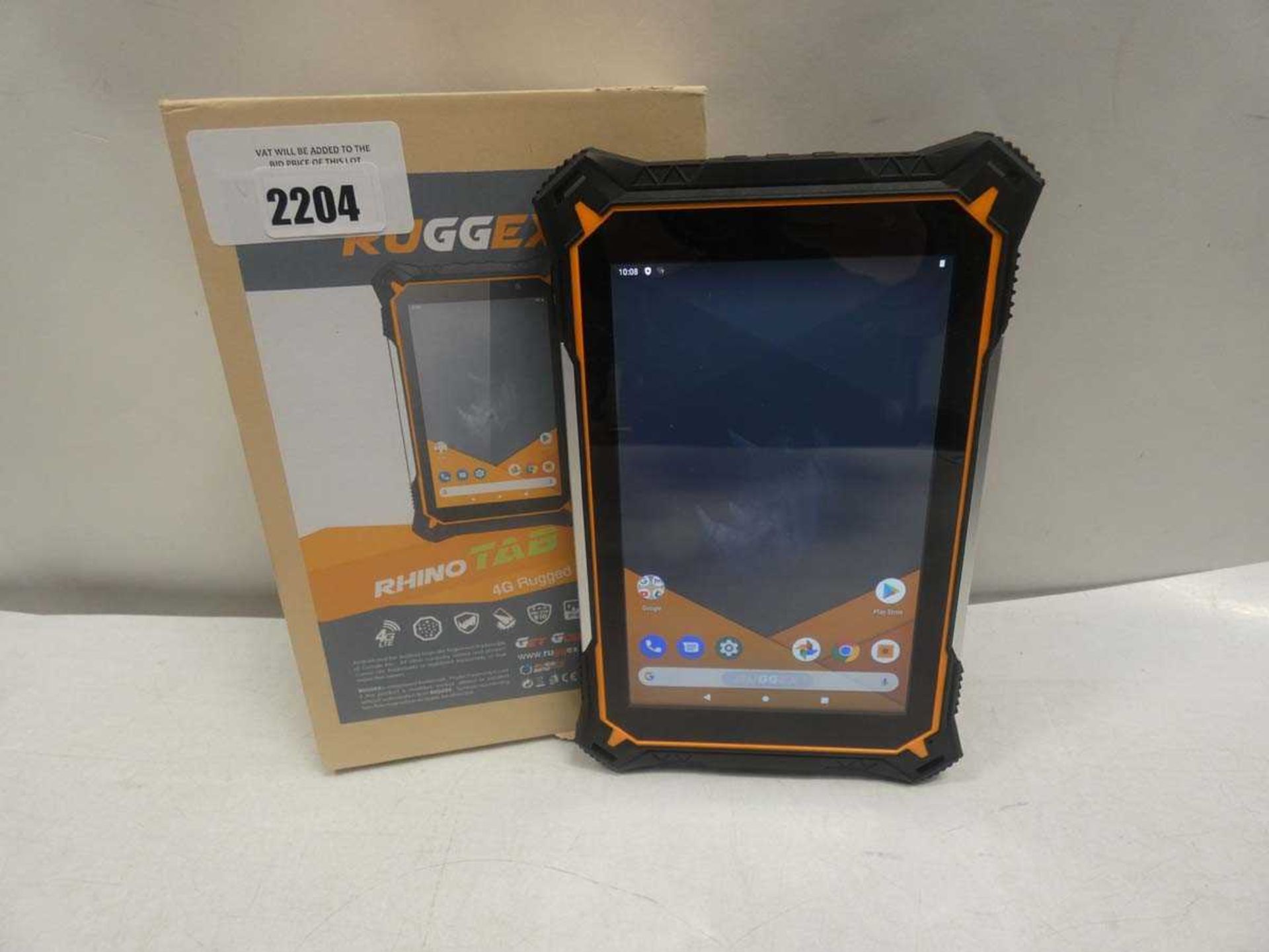 +VAT RuggeX Rhino TAB rugged tablet with box