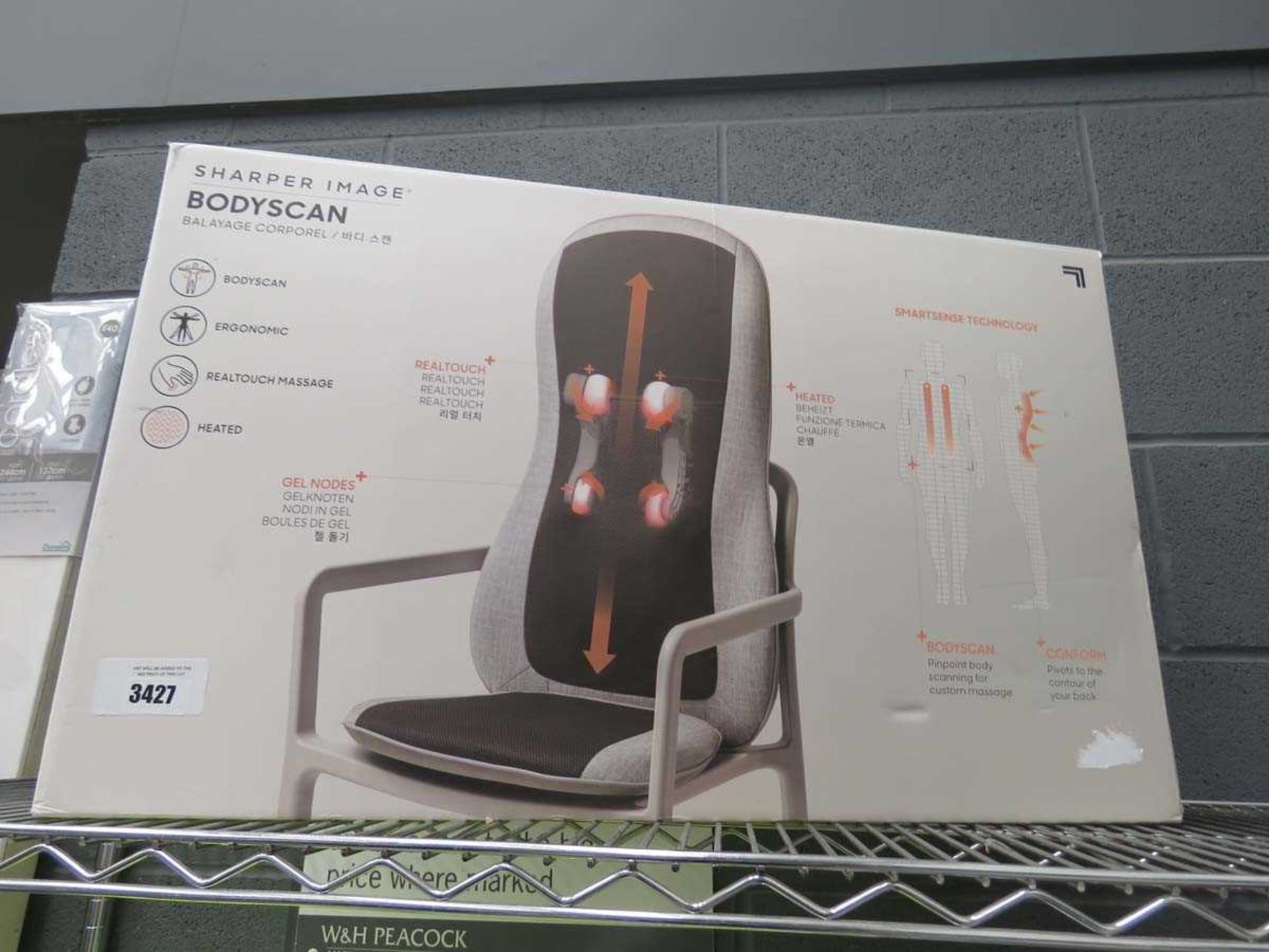 Sharper Image Bodyscan massage chair