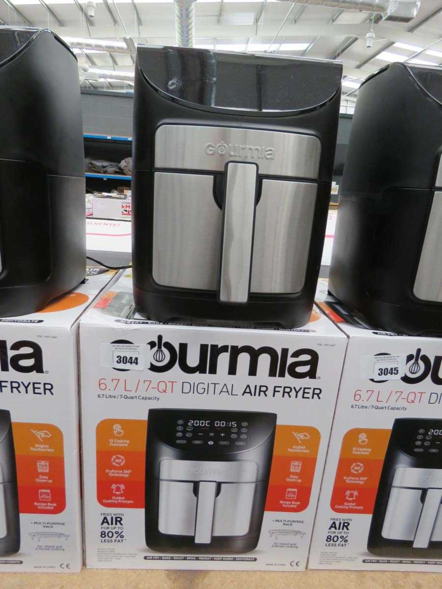 +VAT Gourmia 6.7l digital air fryer