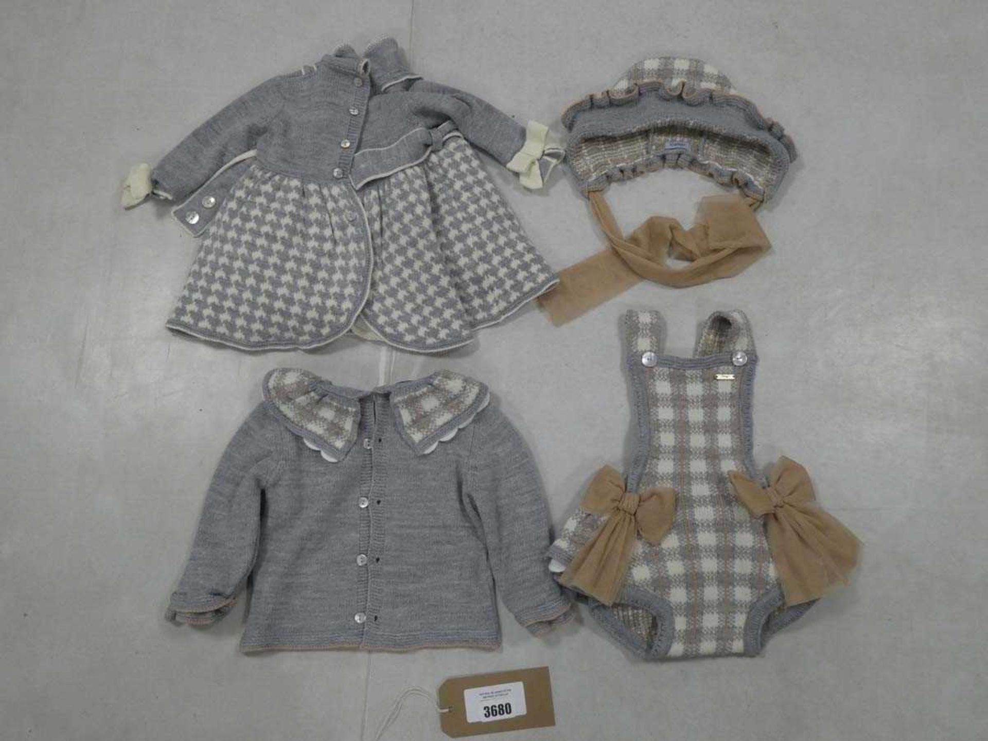 Selection of Rahigo baby clothing in various styles ages 6 & 12 months