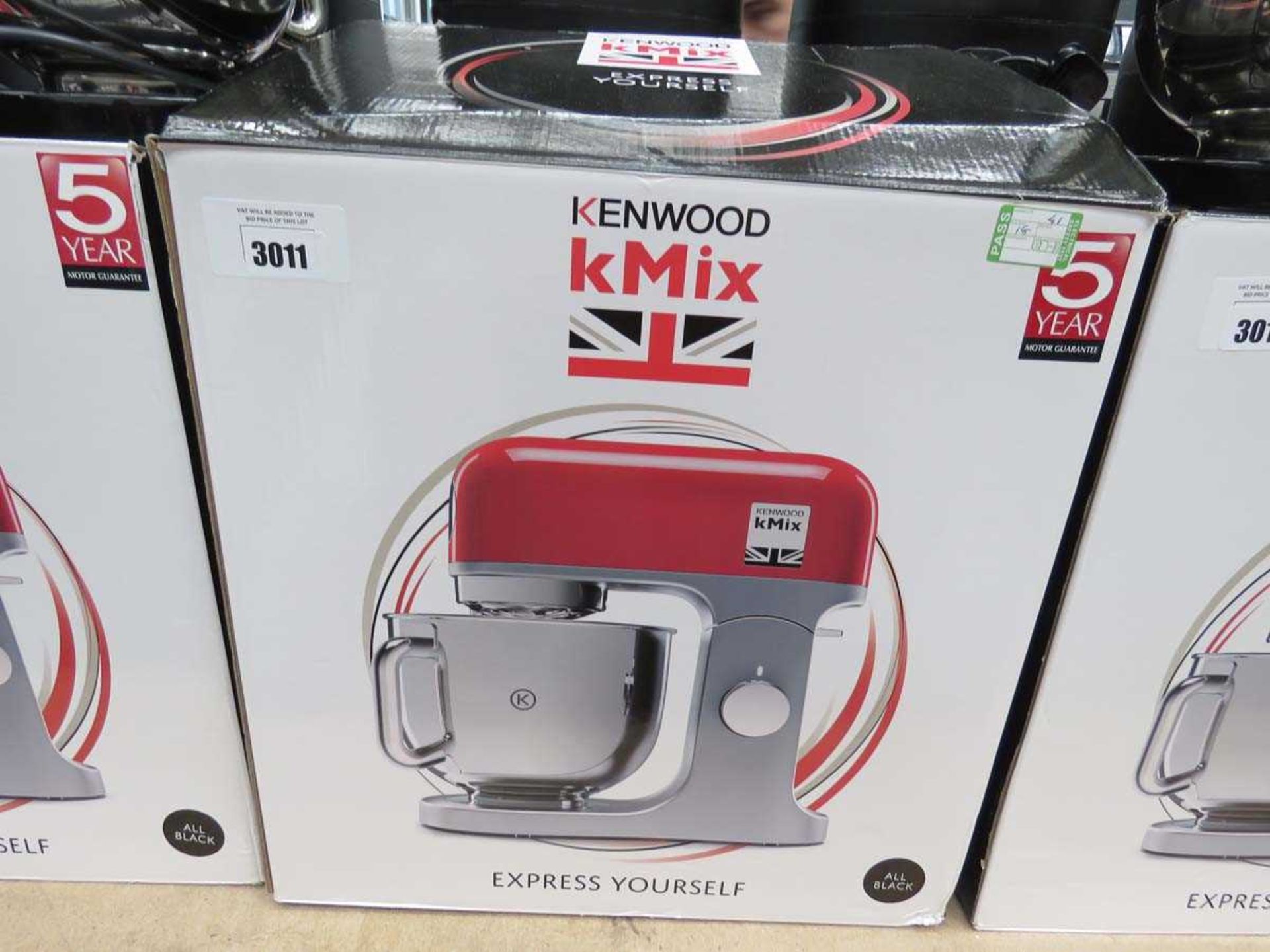 +VAT Kenwood K-Mix standing mixer with box